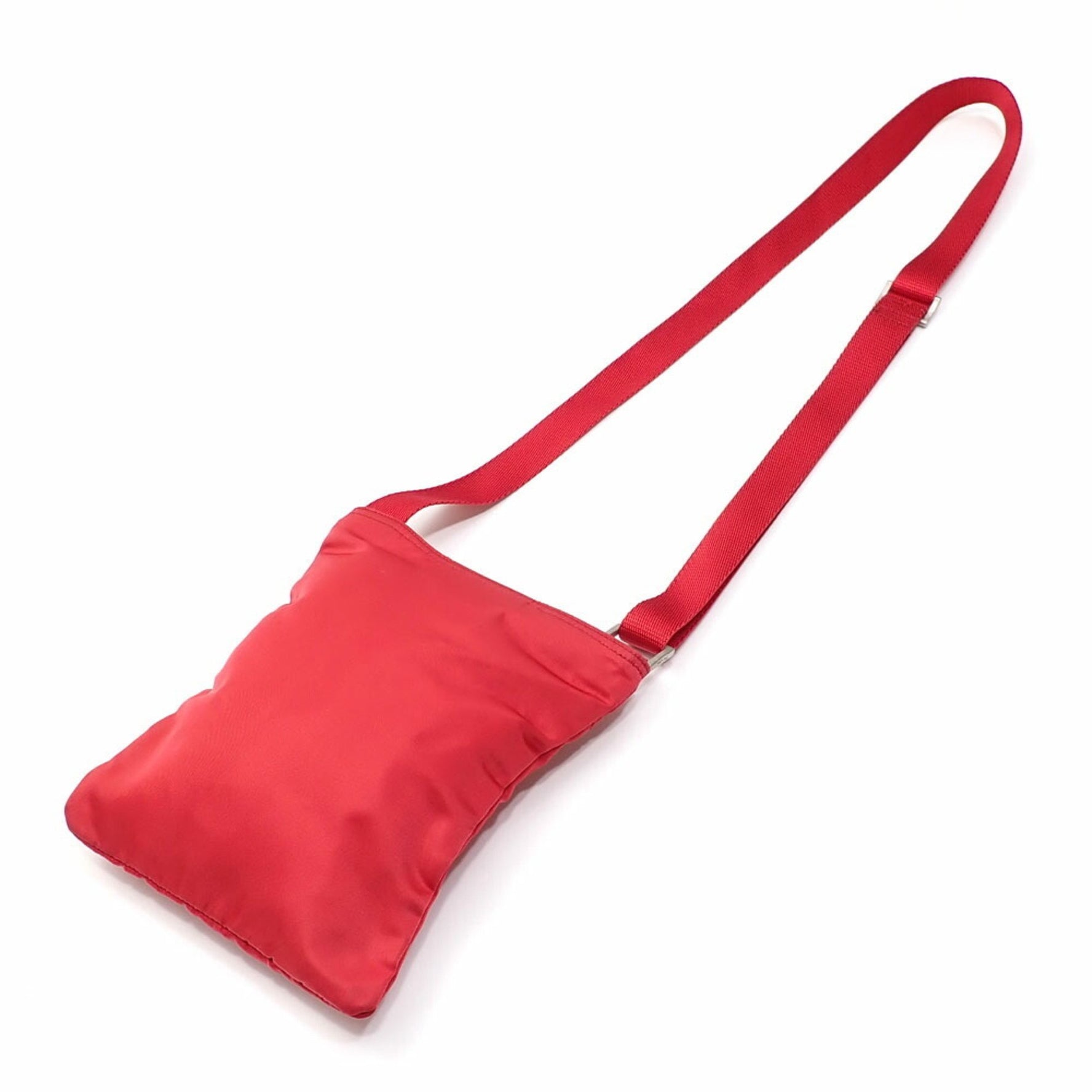 Prada Rosso Nylon Shoulder Bag