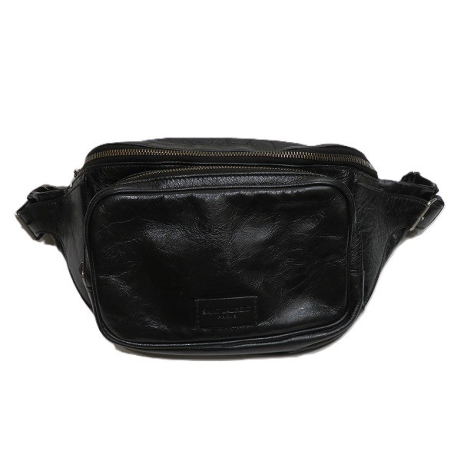 Saint Laurent Leather Body Bag LND586206 0619 Waist Pouch Shoulder Men's
