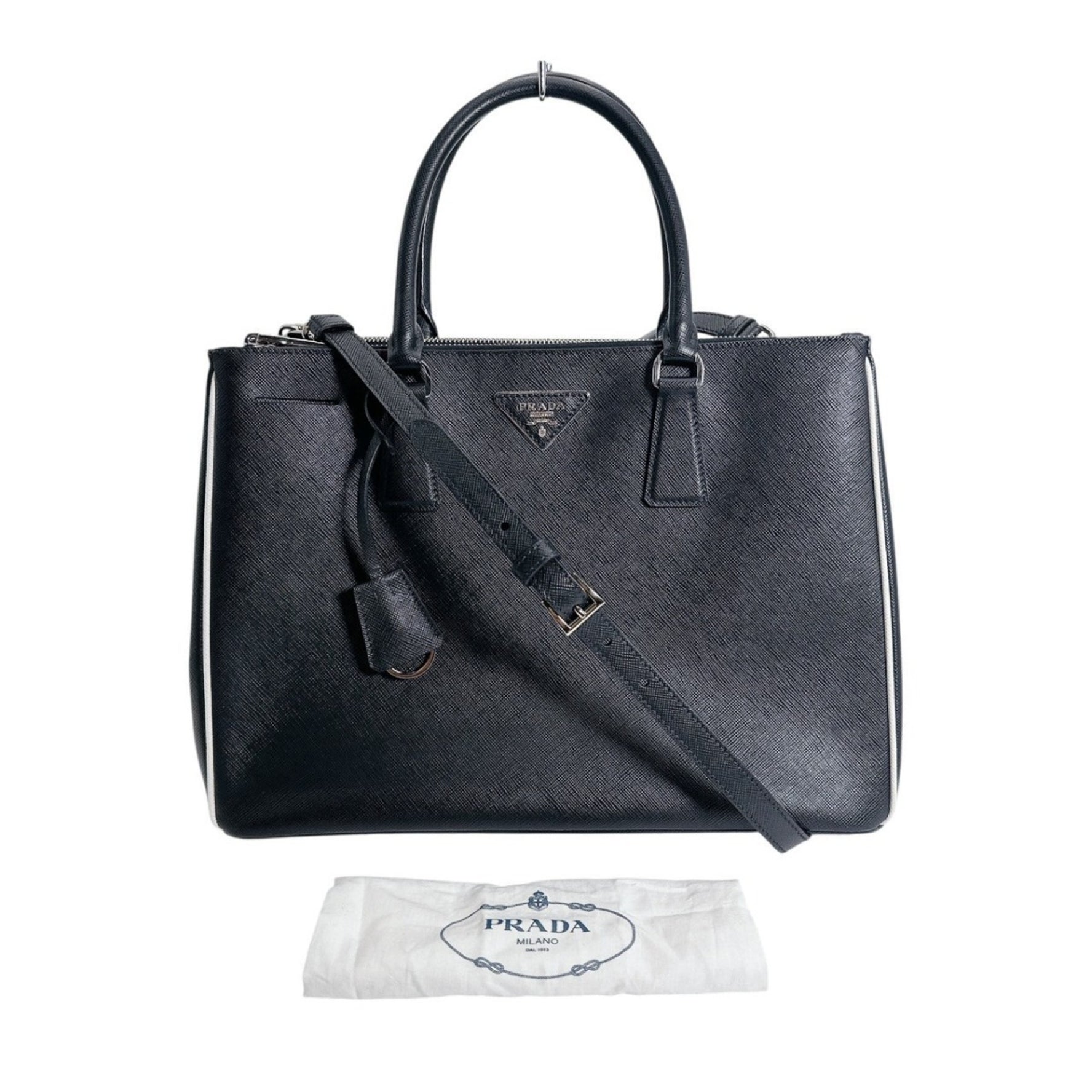 Prada Saffiano Leather Tote Bag