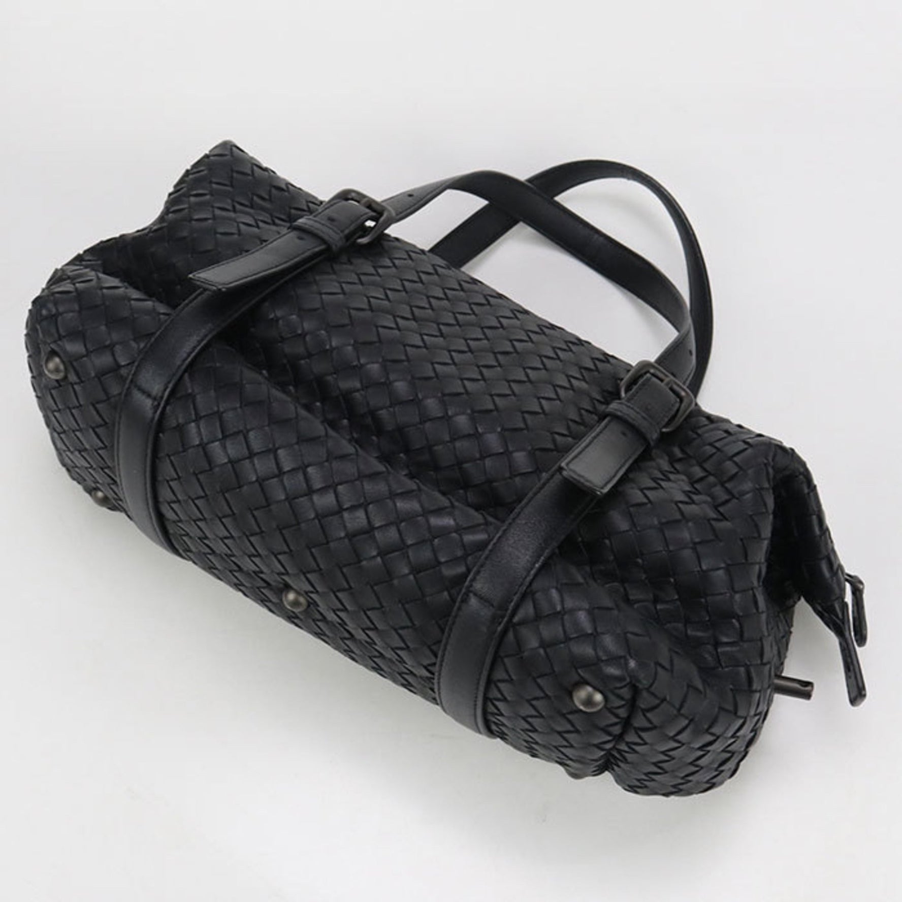 BOTTEGA VENETA Bottega Veneta Mini Boston Bag Intrecciato