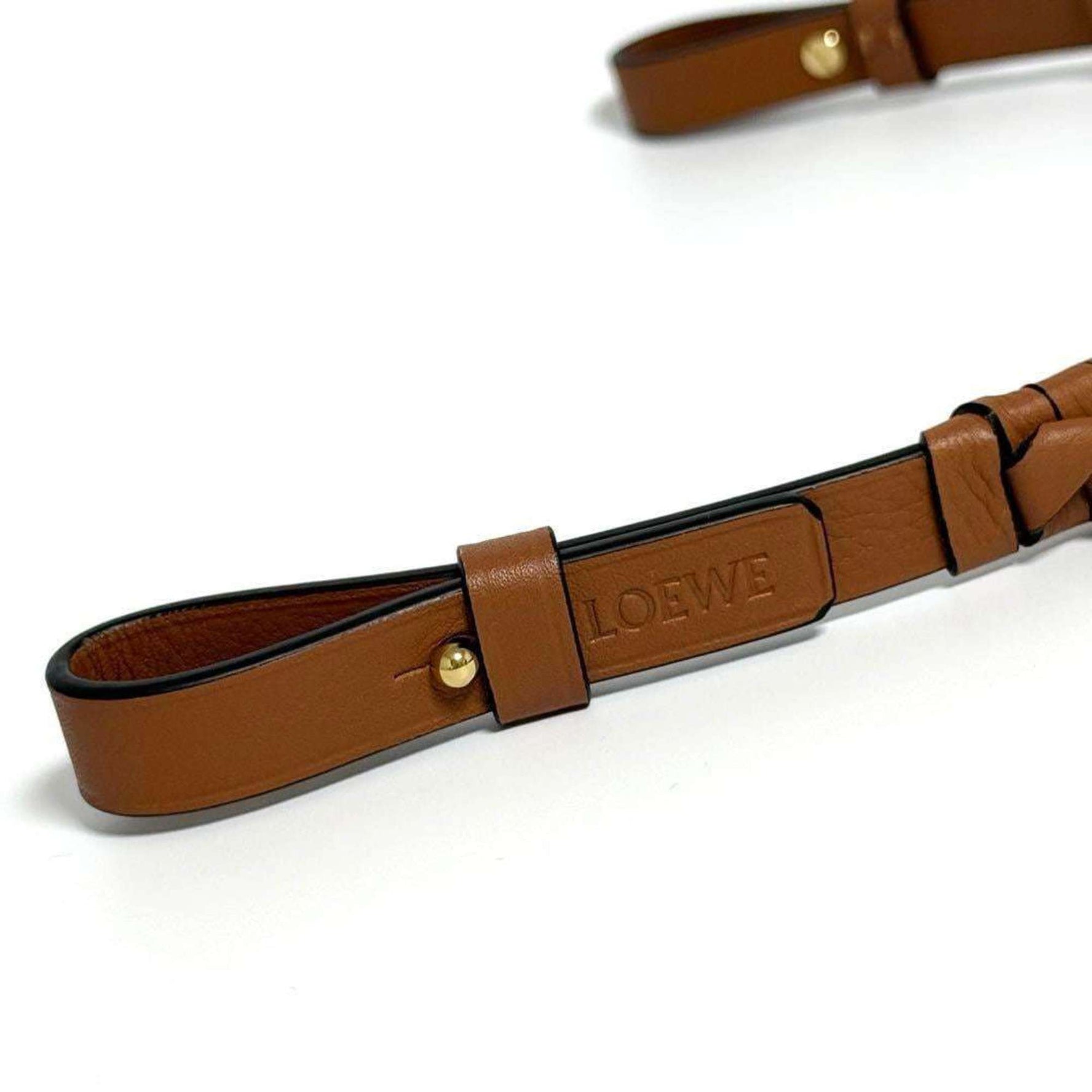 Loewe Woven Spiral Bag Strap Handle