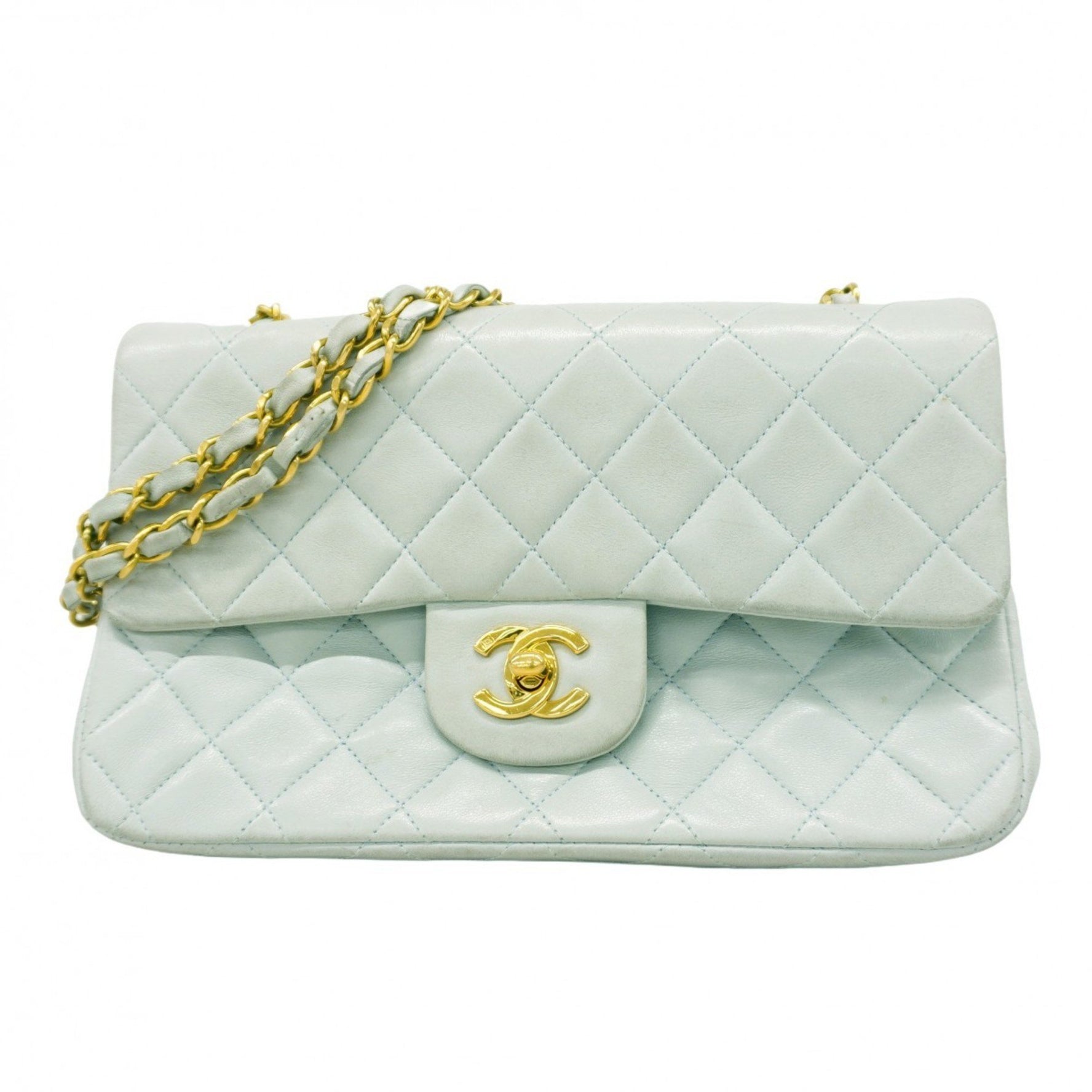 Chanel Matelasse Shoulder Bag blue
