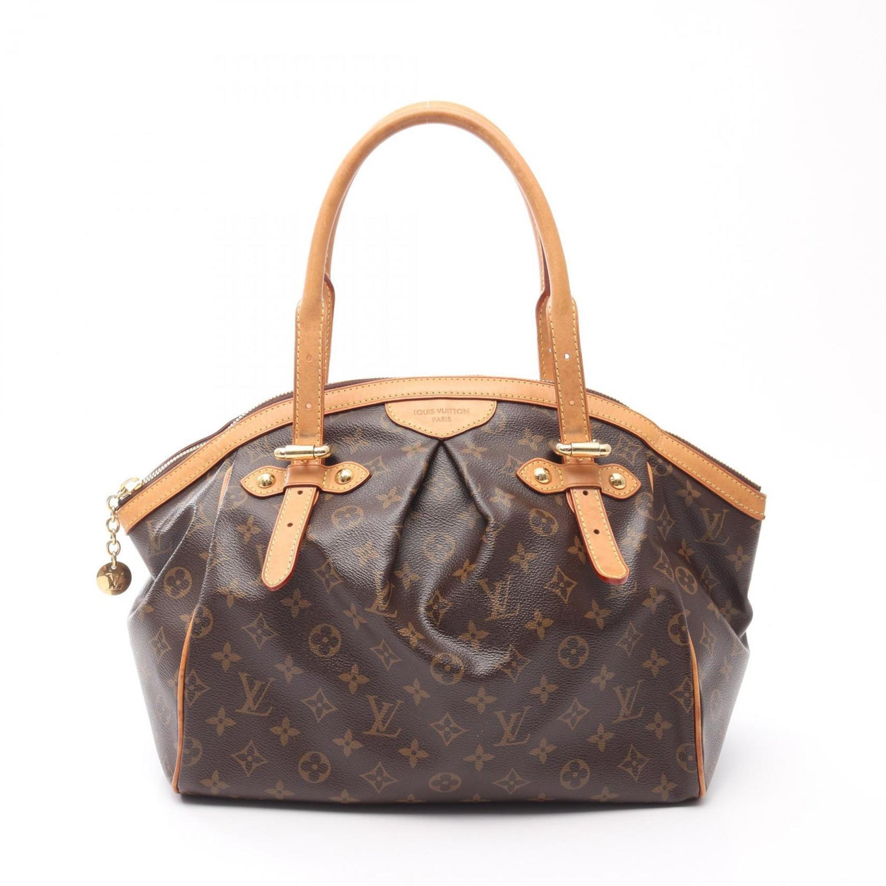 Louis Vuitton Tivoli GM Handbag, Coated Canvas and Leather, Monogram