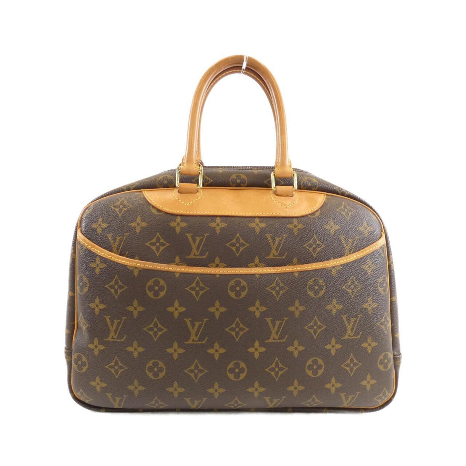 Louis Vuitton Monogram Bowling Vanity Handbag