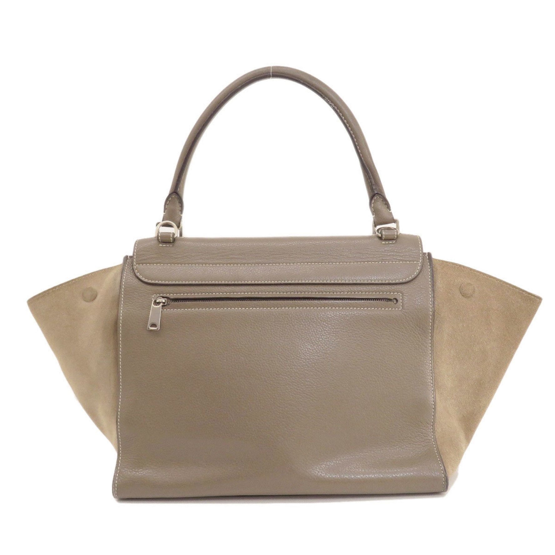 CELINE Trapeze Tote Bag Leather