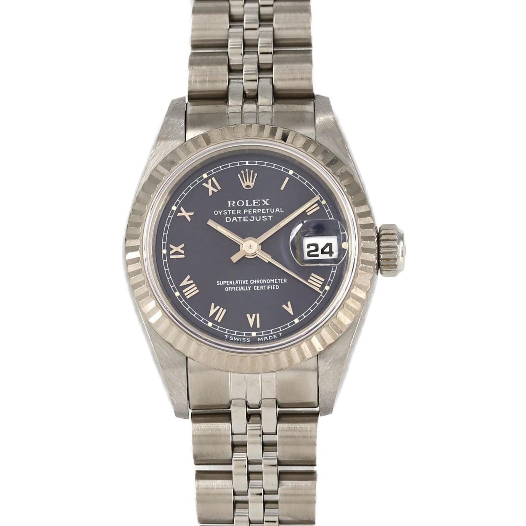 Rolex Datejust Stainless Steel Automatic Watch W Serial
