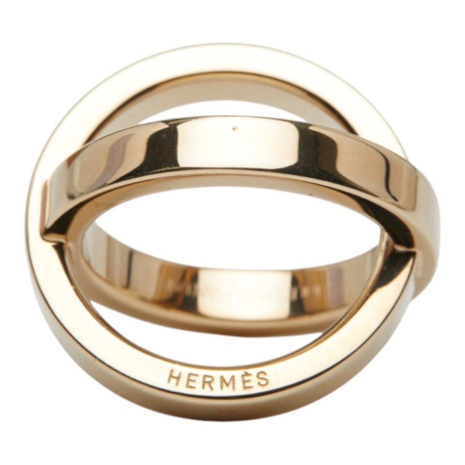 Hermes Cosmos scarf muffler ring plated