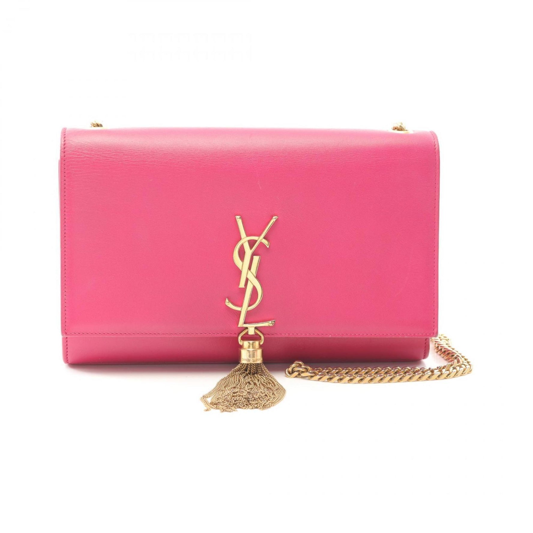 Saint Laurent Kate Monogram Shoulder Bag, Leather