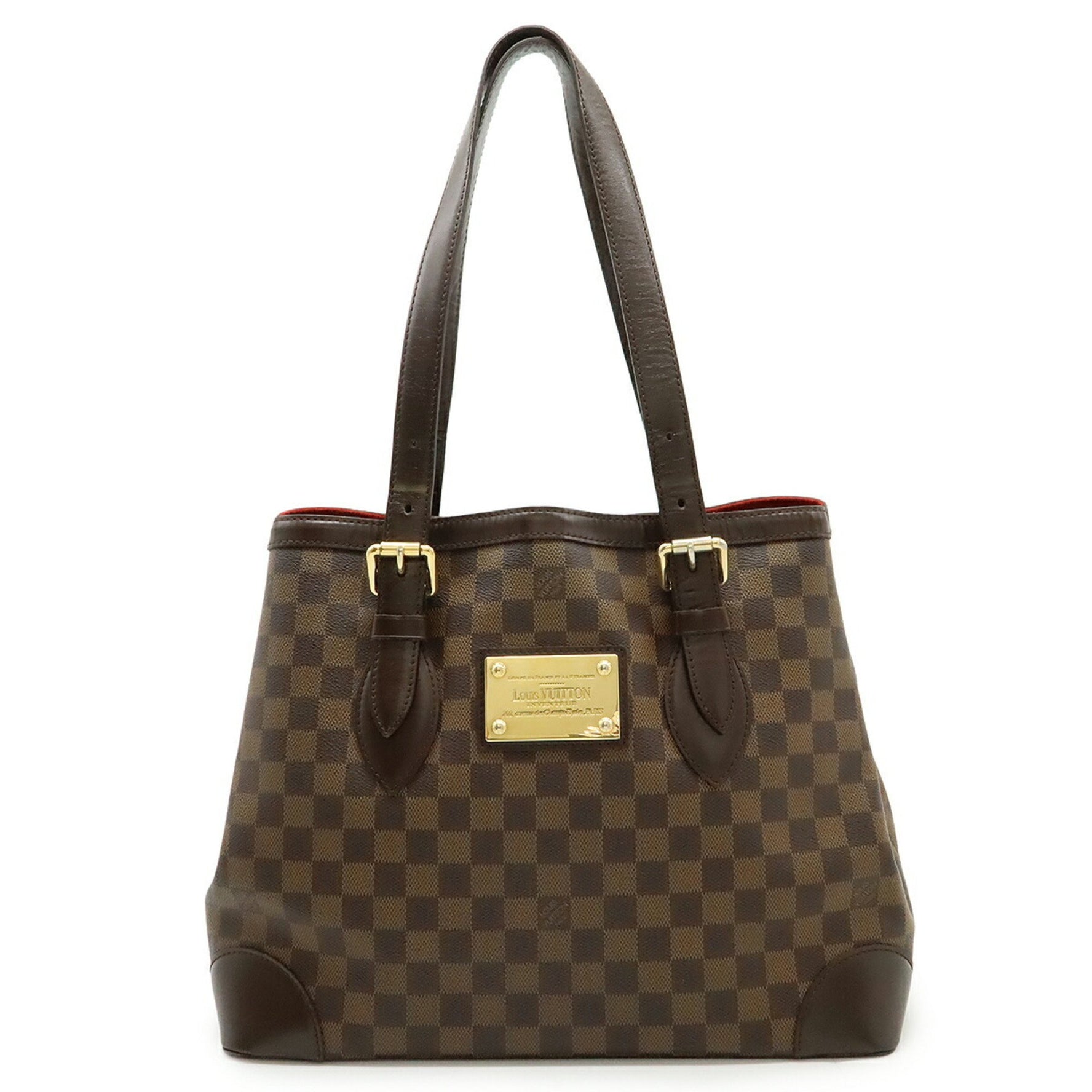LOUIS VUITTON Damier Hampstead MM Tote Bag Shoulder