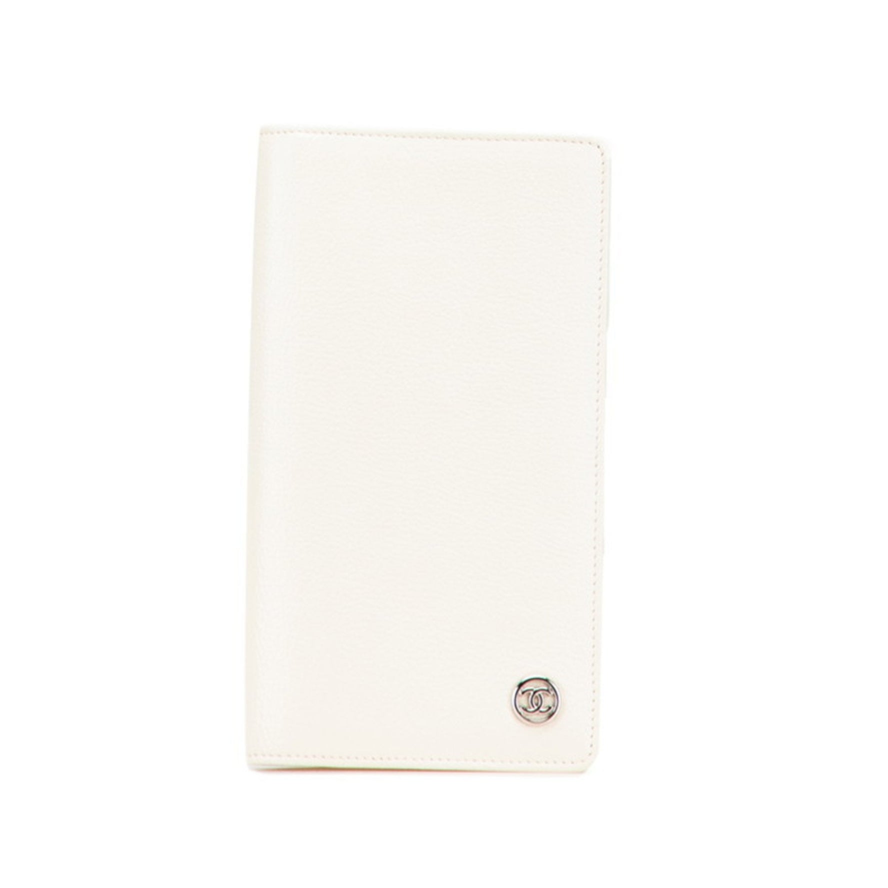 CHANEL Coco Mark Long Wallet Leather