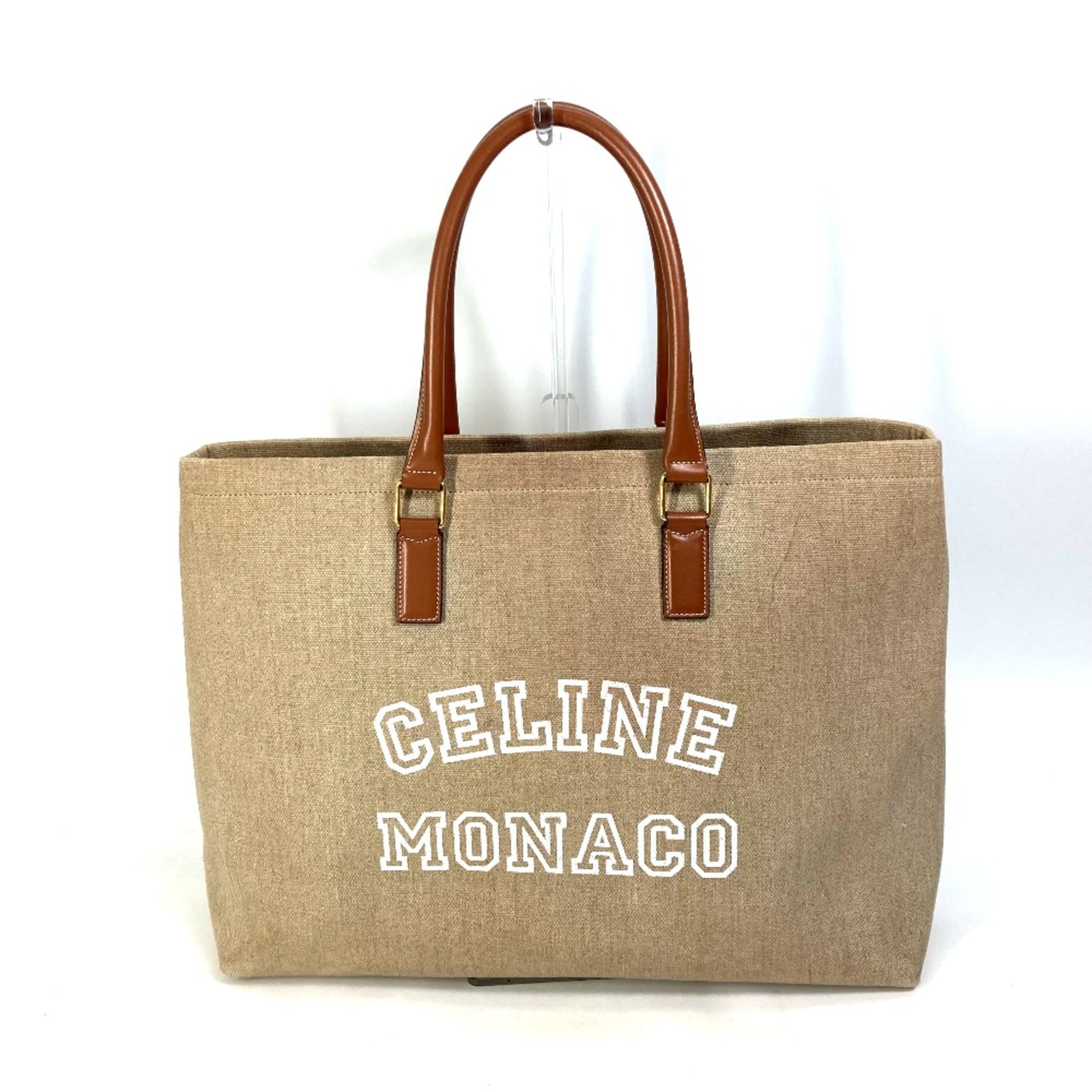 CELINE Shoulder Logo Tote Bag Shoulder Bag