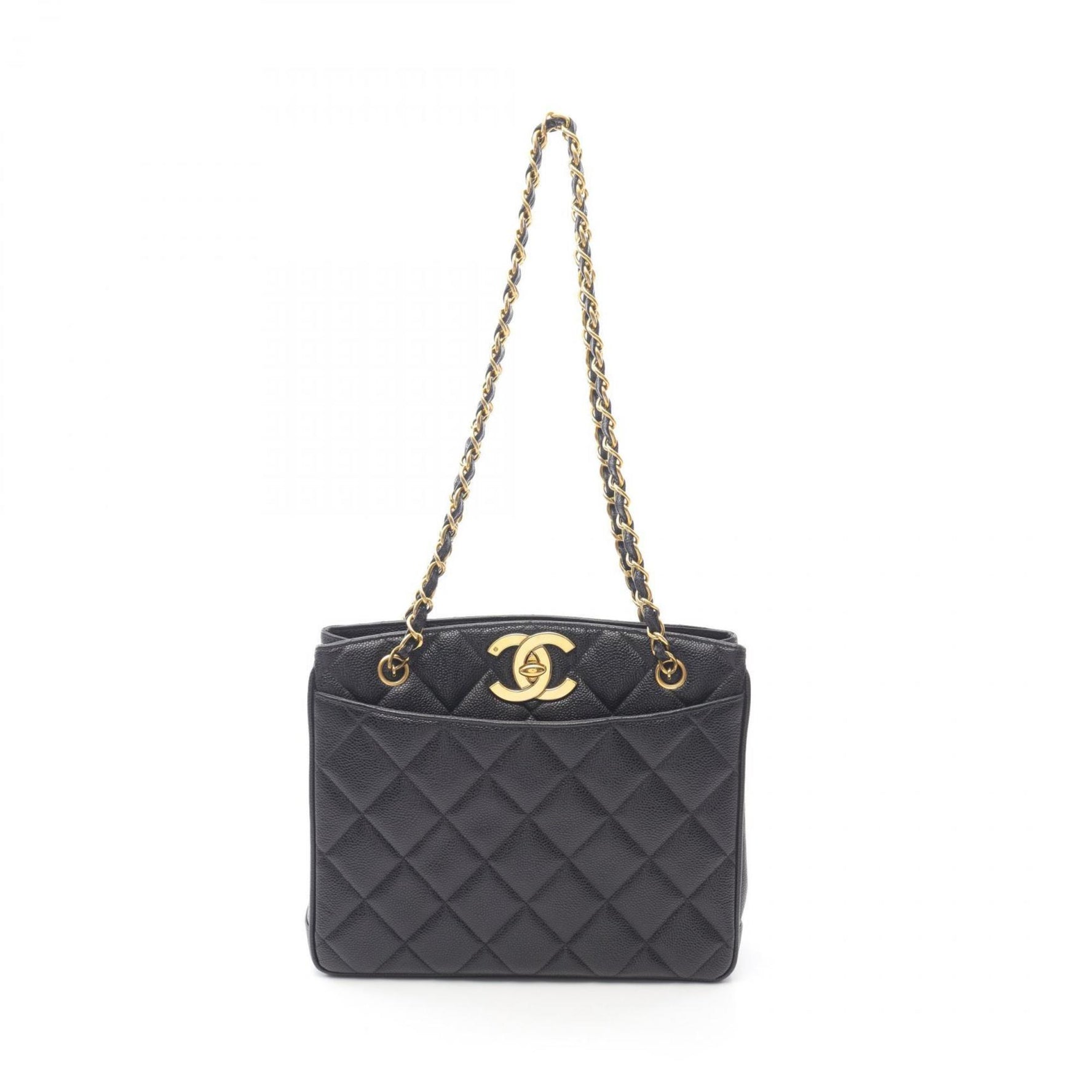CHANEL Matelasse Shoulder Bag in Caviar (Grained Calfskin)