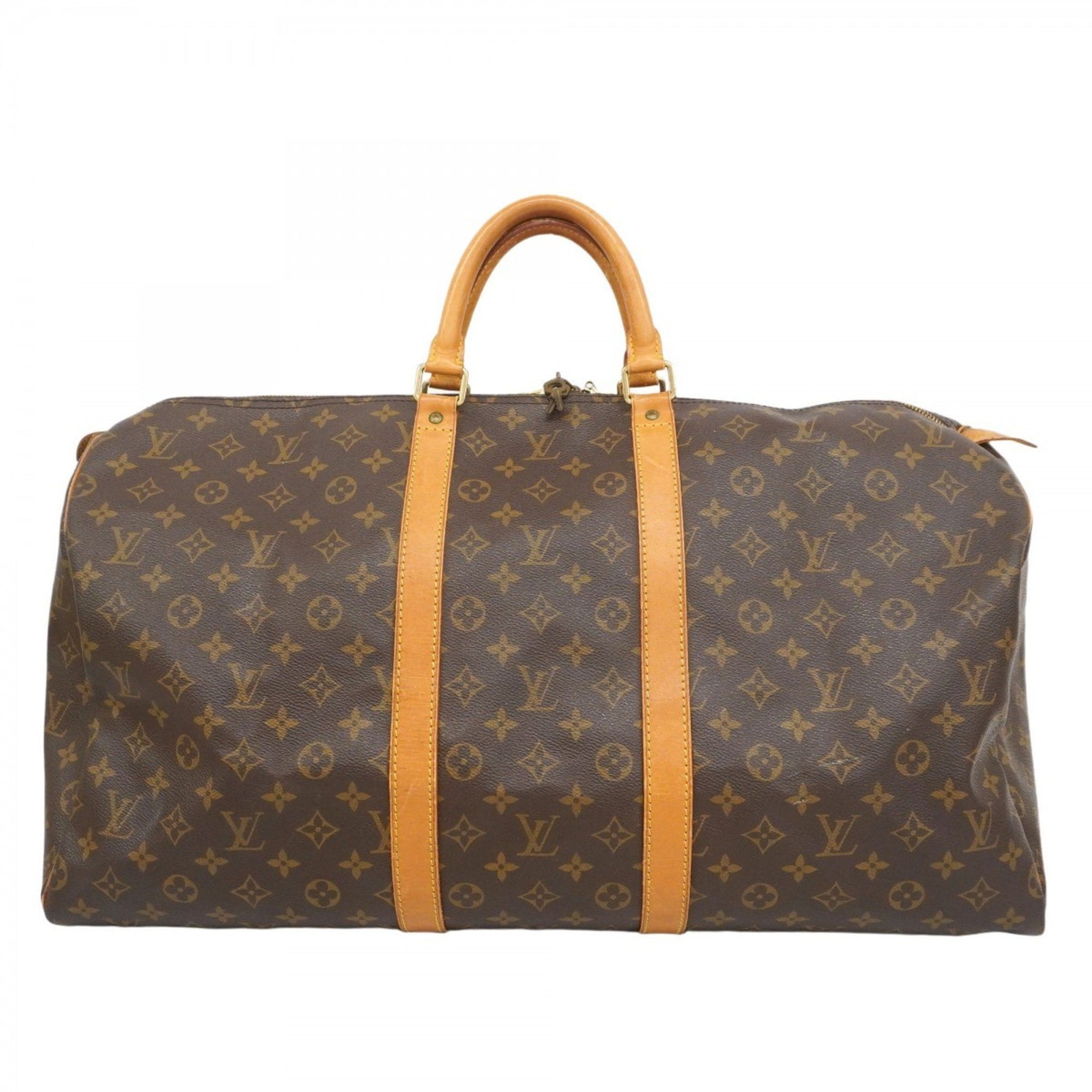Louis Vuitton Monogram Keepall 55 Boston Bag Men's/Women's