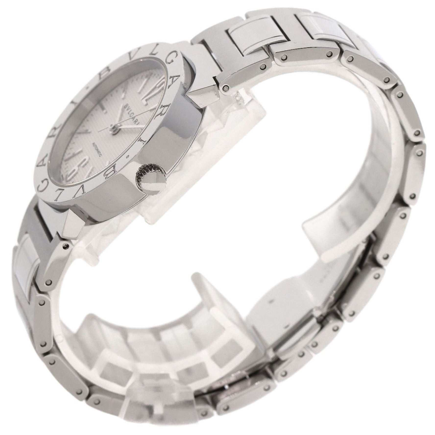 BVLGARI N Wristwatch Stainless Steel SS