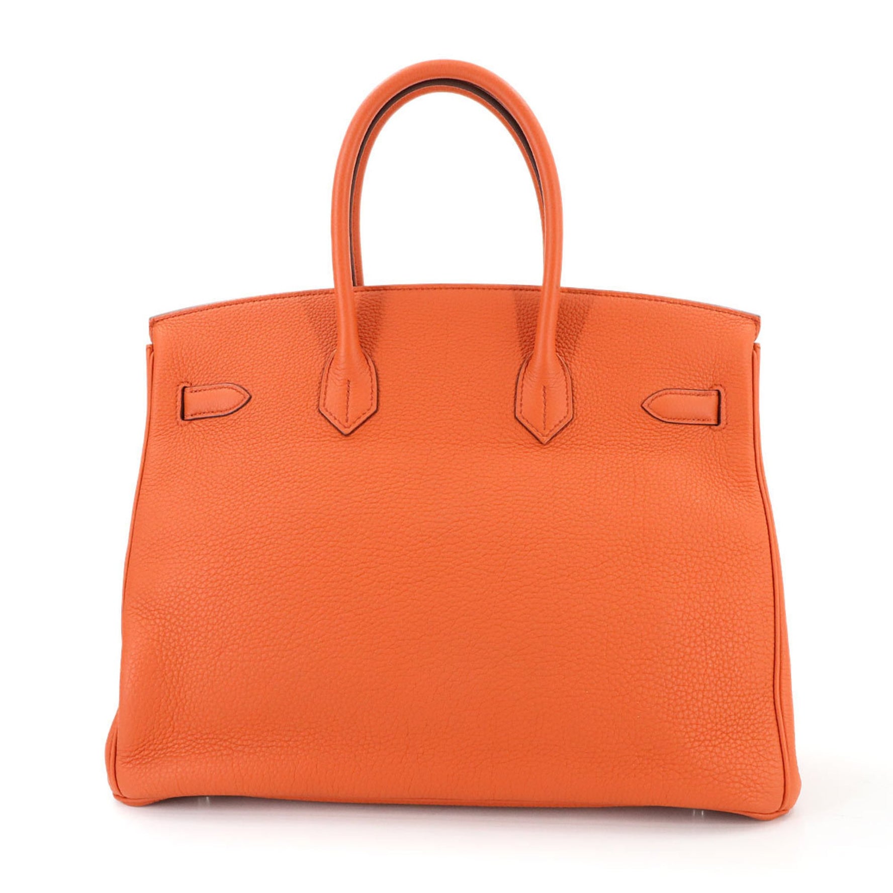 Hermes Hermès Birkin 35 Togo Terre Bateau Handbag with X Stamp and Silver Hardware