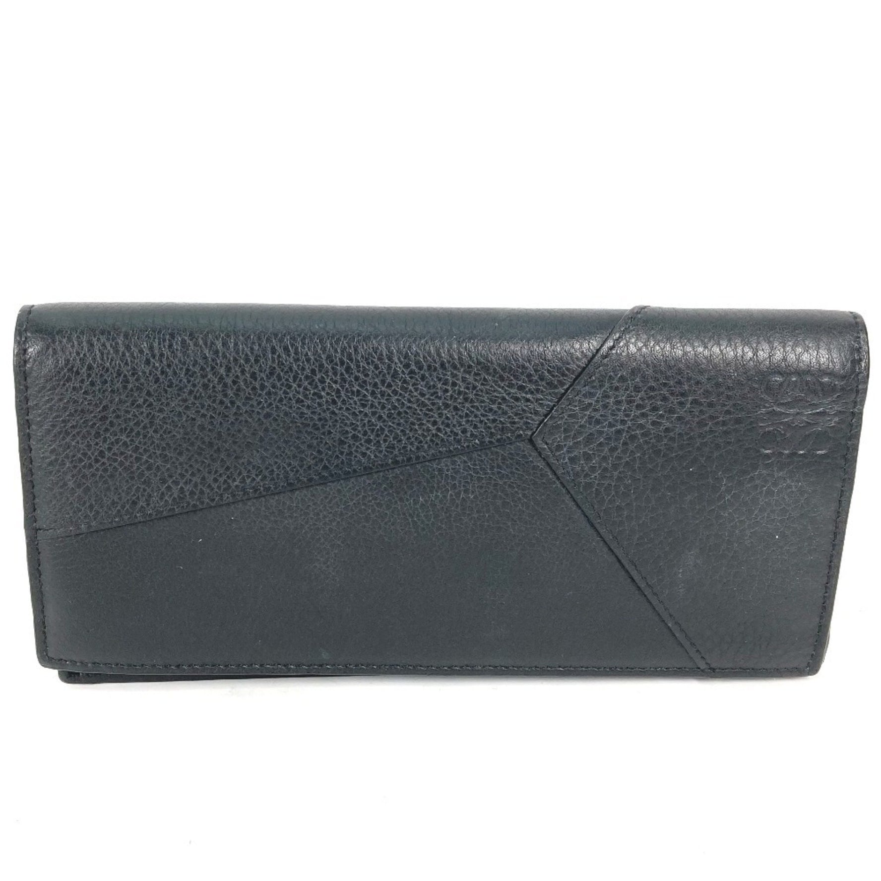 LOEWE Puzzle Bifold Long Wallet Leather Men's