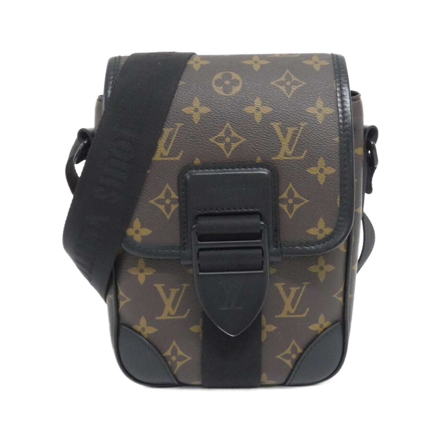 Louis Vuitton Monogram Macassar Archie Messenger PM Shoulder Bag