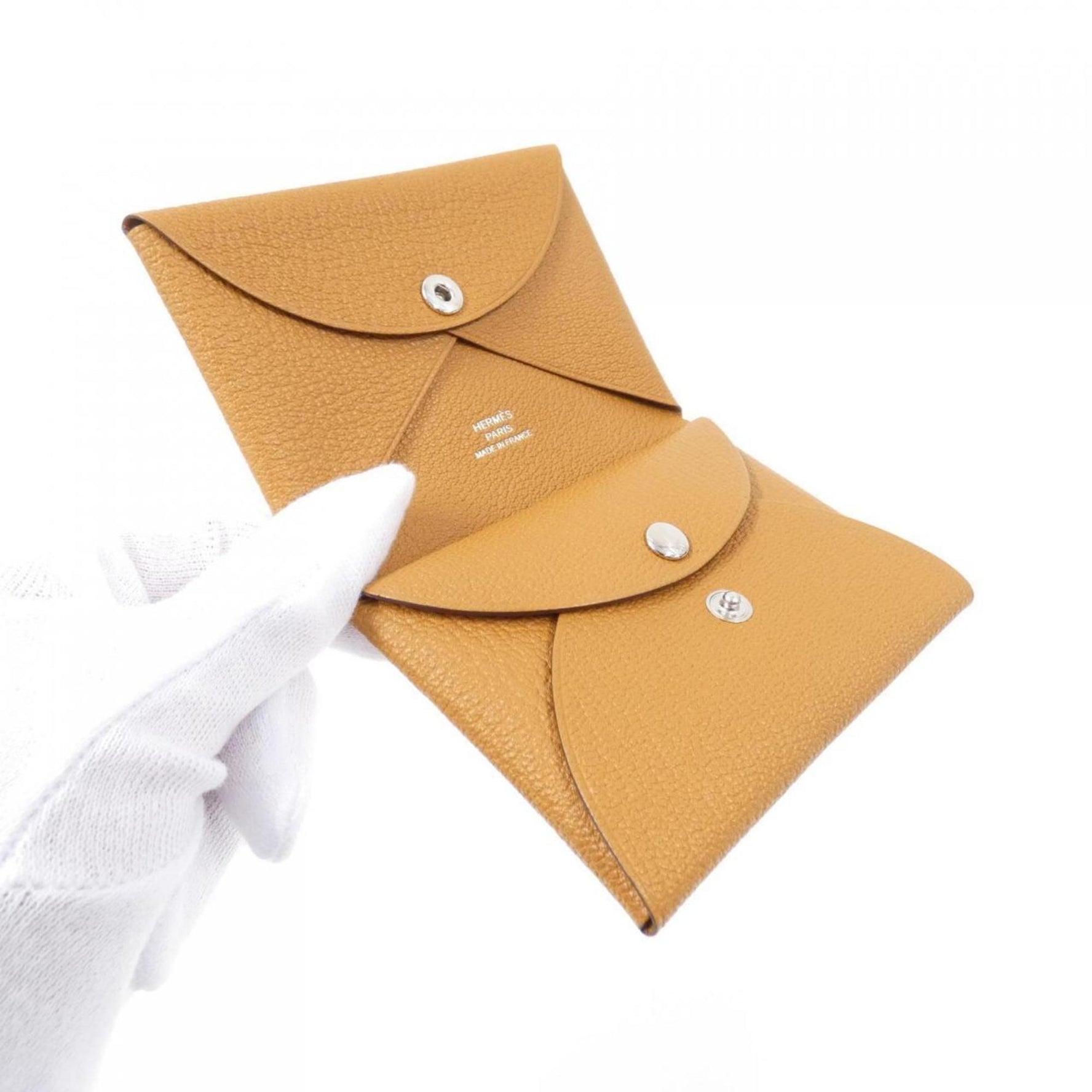 Hermes Calvi Duo Wallet/Coin Case