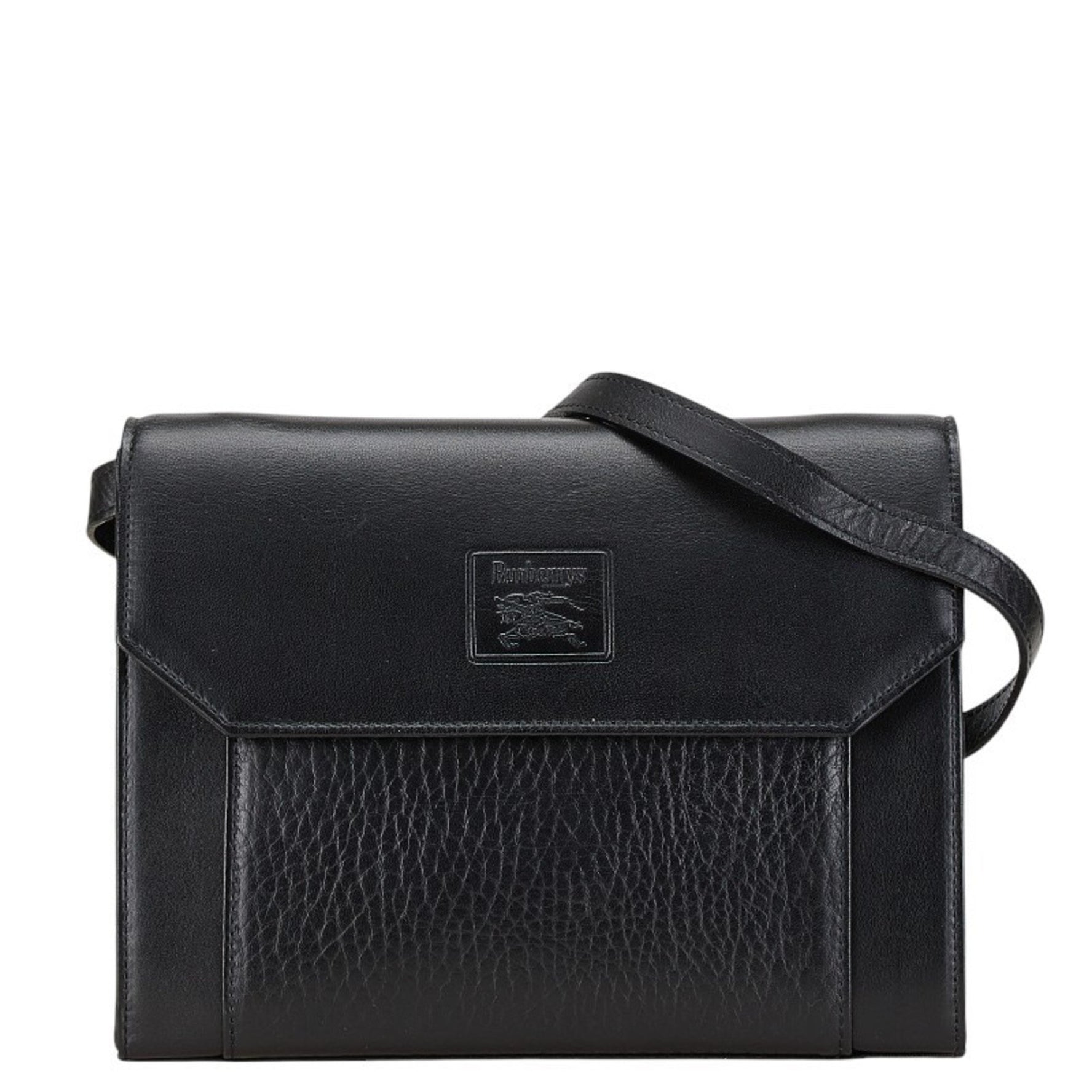 Burberry crossbody shoulder bag in leather .
