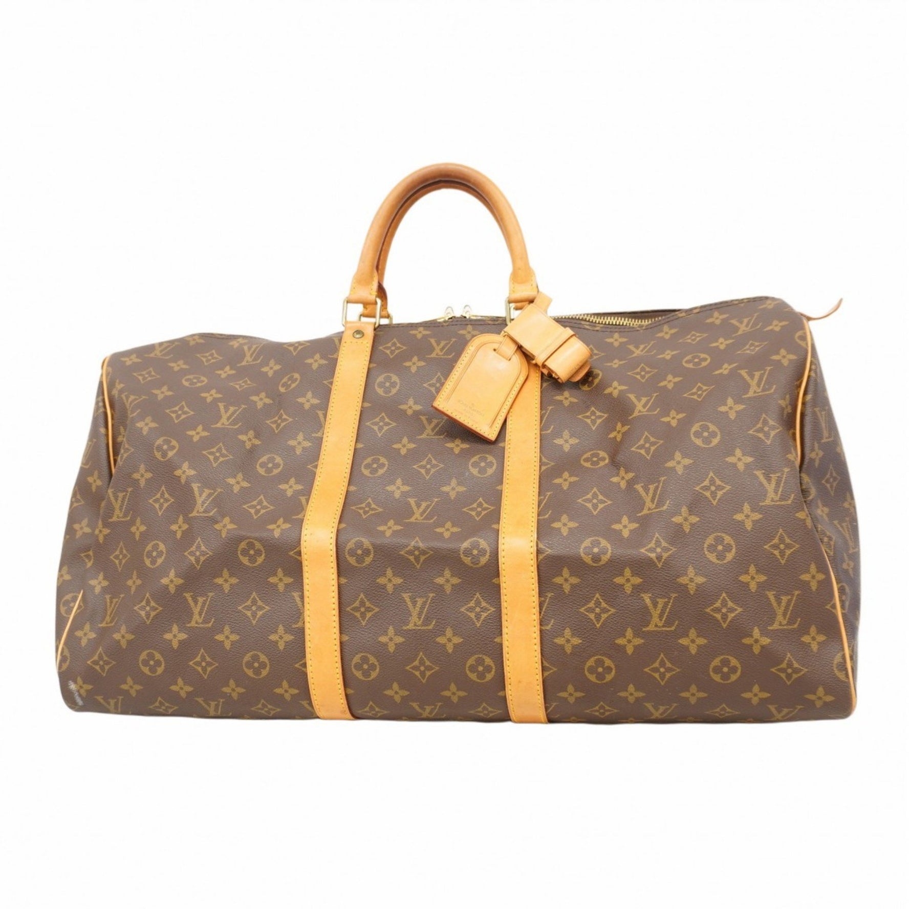 Louis Vuitton Monogram Keepall 55 Boston Bag Men's and