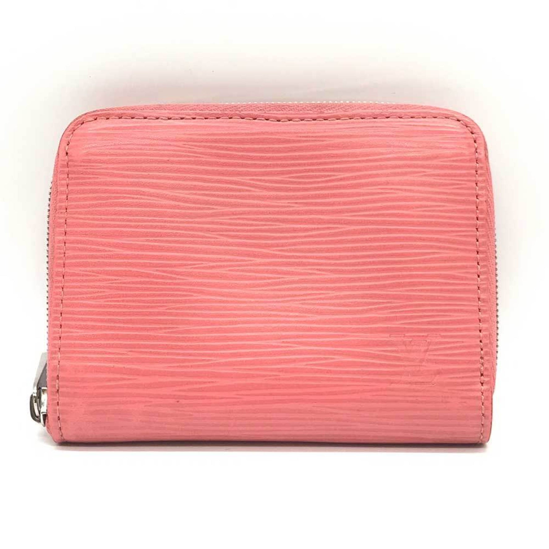 Louis Vuitton Zippy Coin Purse Corail Epi Wallet/Coin Case Pink