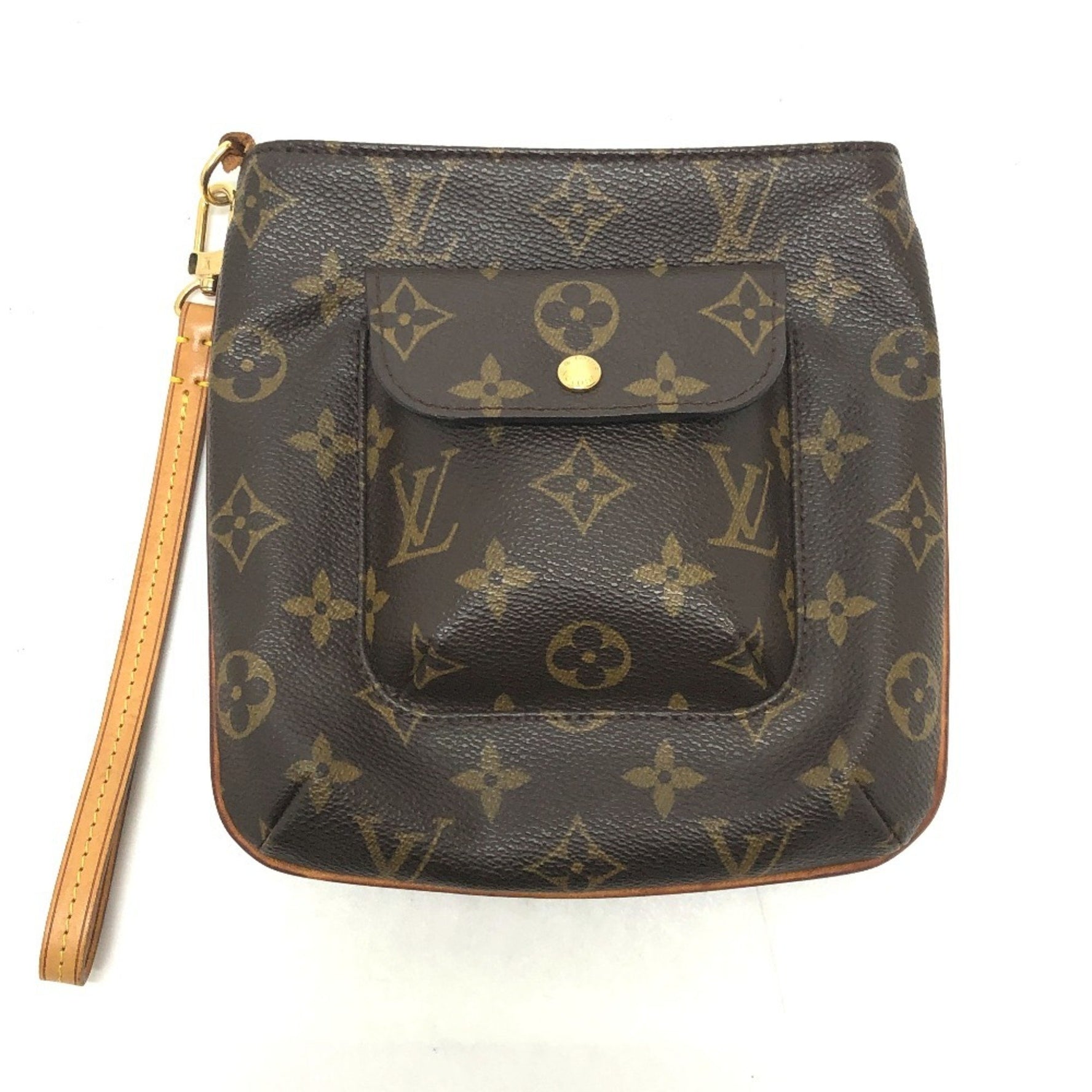 Louis Vuitton Monogram Partition Pochette Pouch Canvas