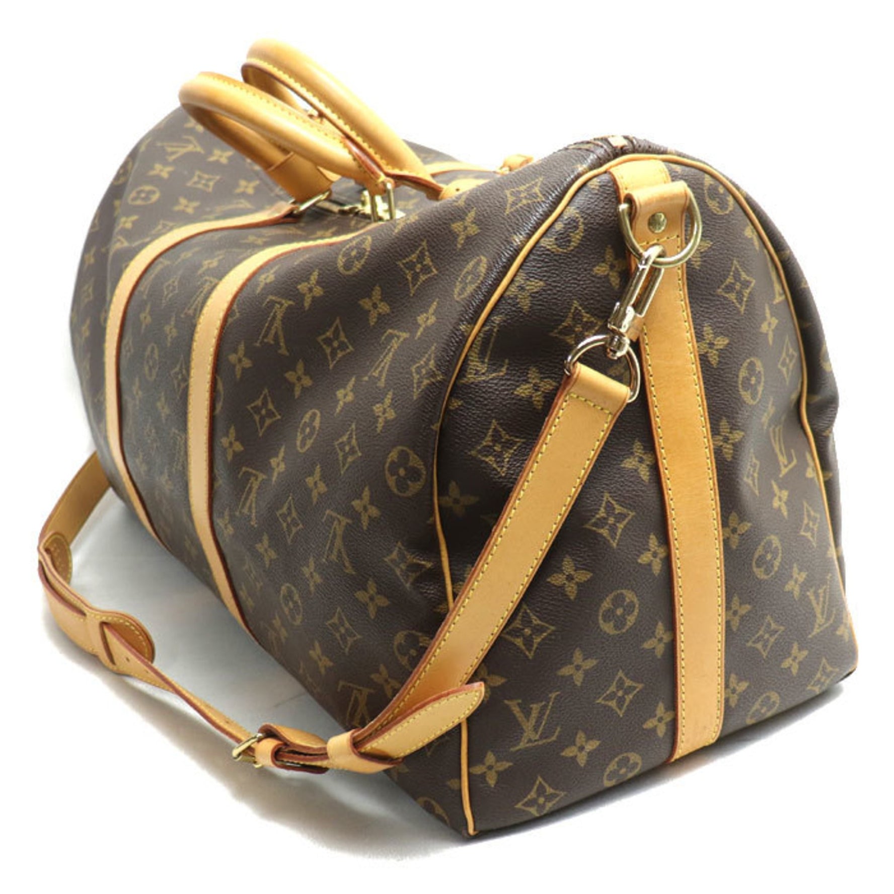 LOUIS VUITTON Louis Vuitton Keepall Bandouliere 50 Shoulder Bag Monogram Unisex