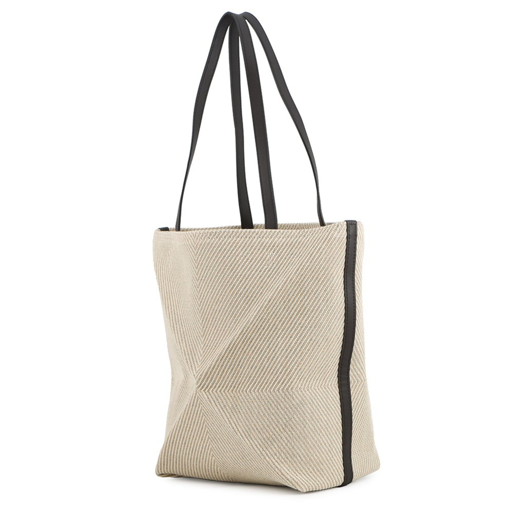 LOEWE Puzzlefold Tote Medium Raffia
