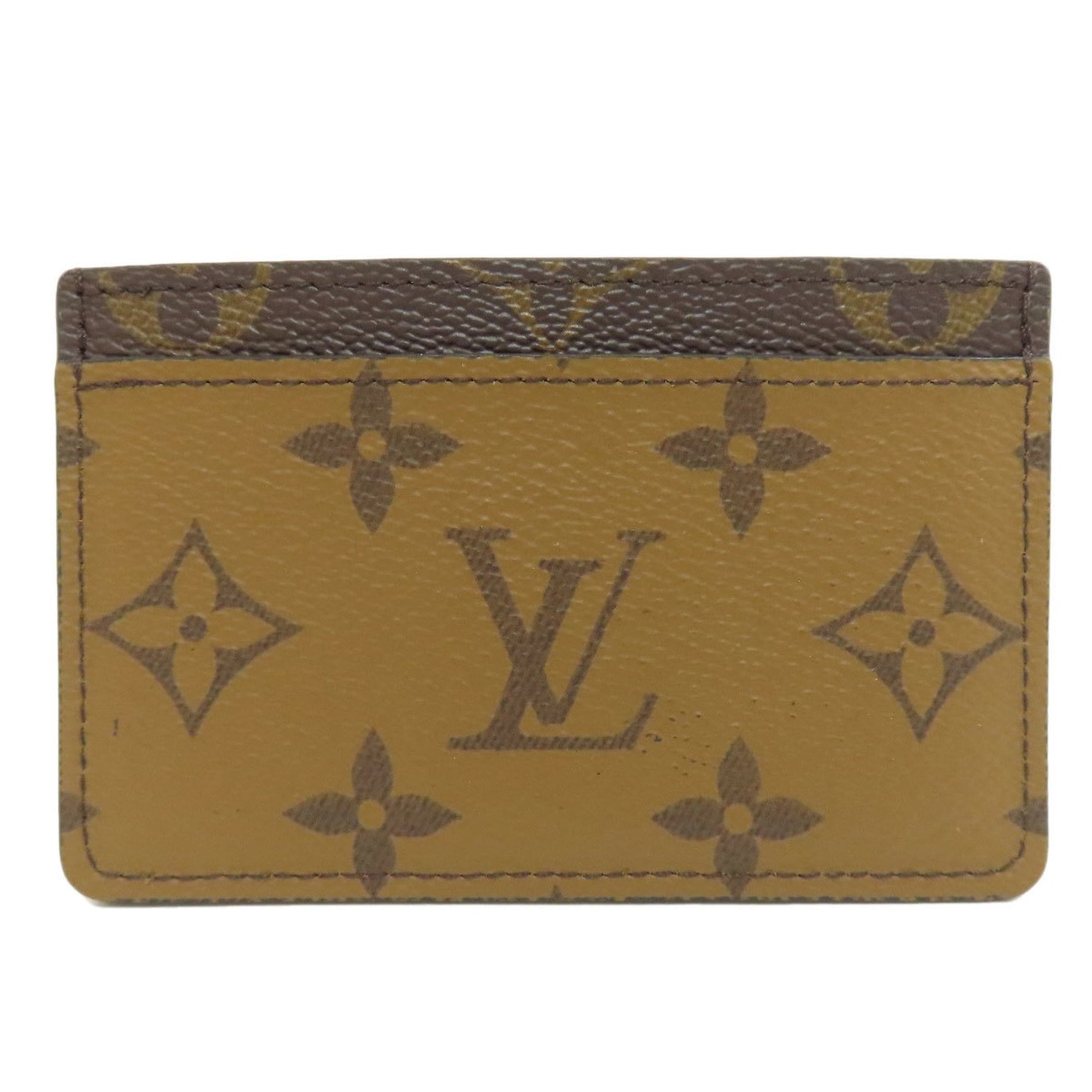 Louis Vuitton Porte Carte Sample Business Card Holder/Card Case Monogram Reverse