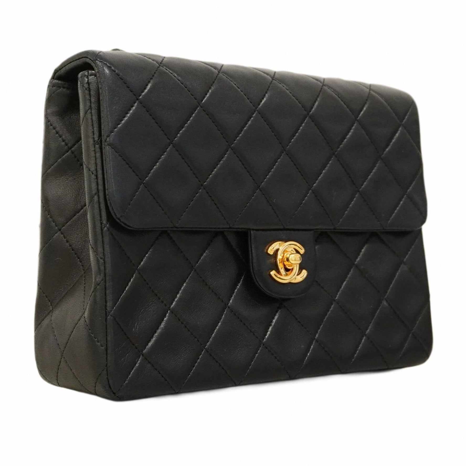 Chanel Matelasse Shoulder Bag with Chain Bag, Lambskin