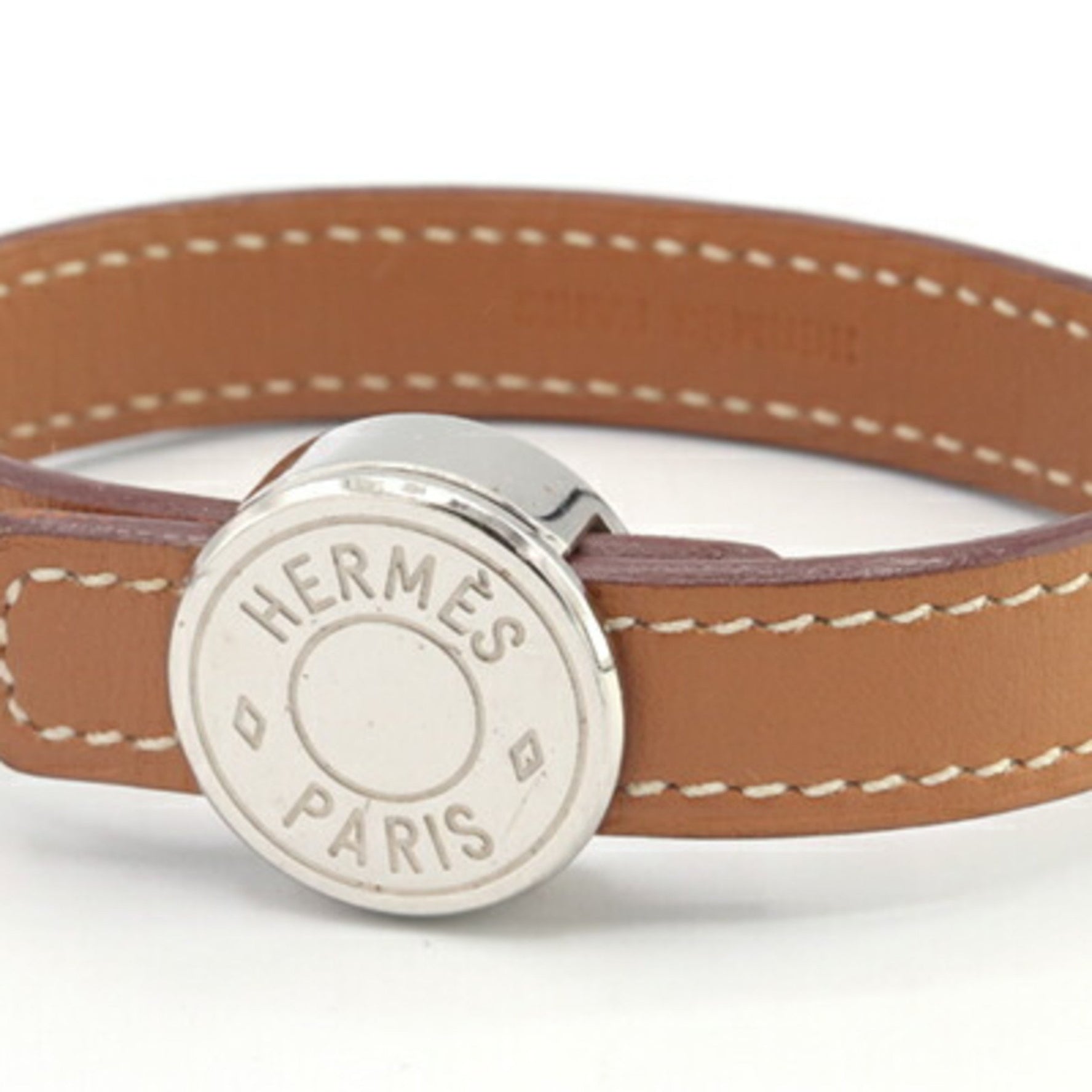 Hermes Hermès Serie Looping Bracelet in Gold and Black Leather with Interchangeable Straps Women
