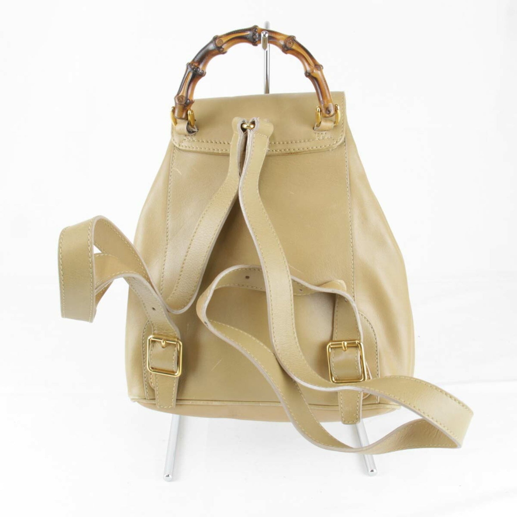 GUCCI 003・2058・0030 Backpack/Daypack Leather