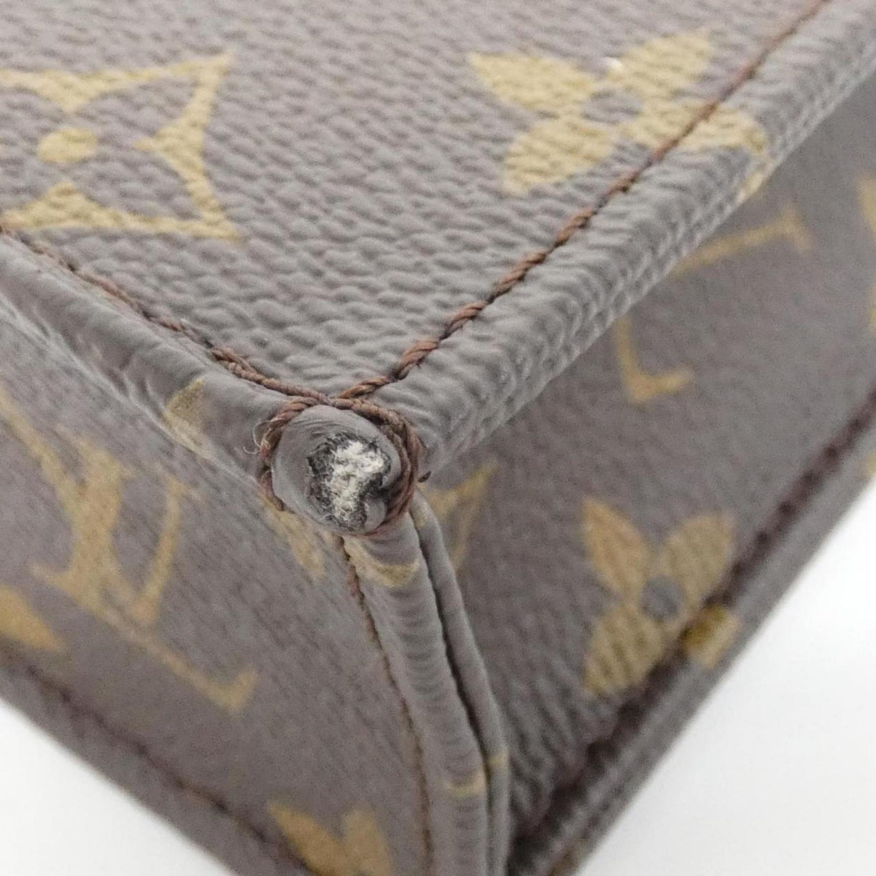 Louis Vuitton Monogram Petite Sac Plat Handbag