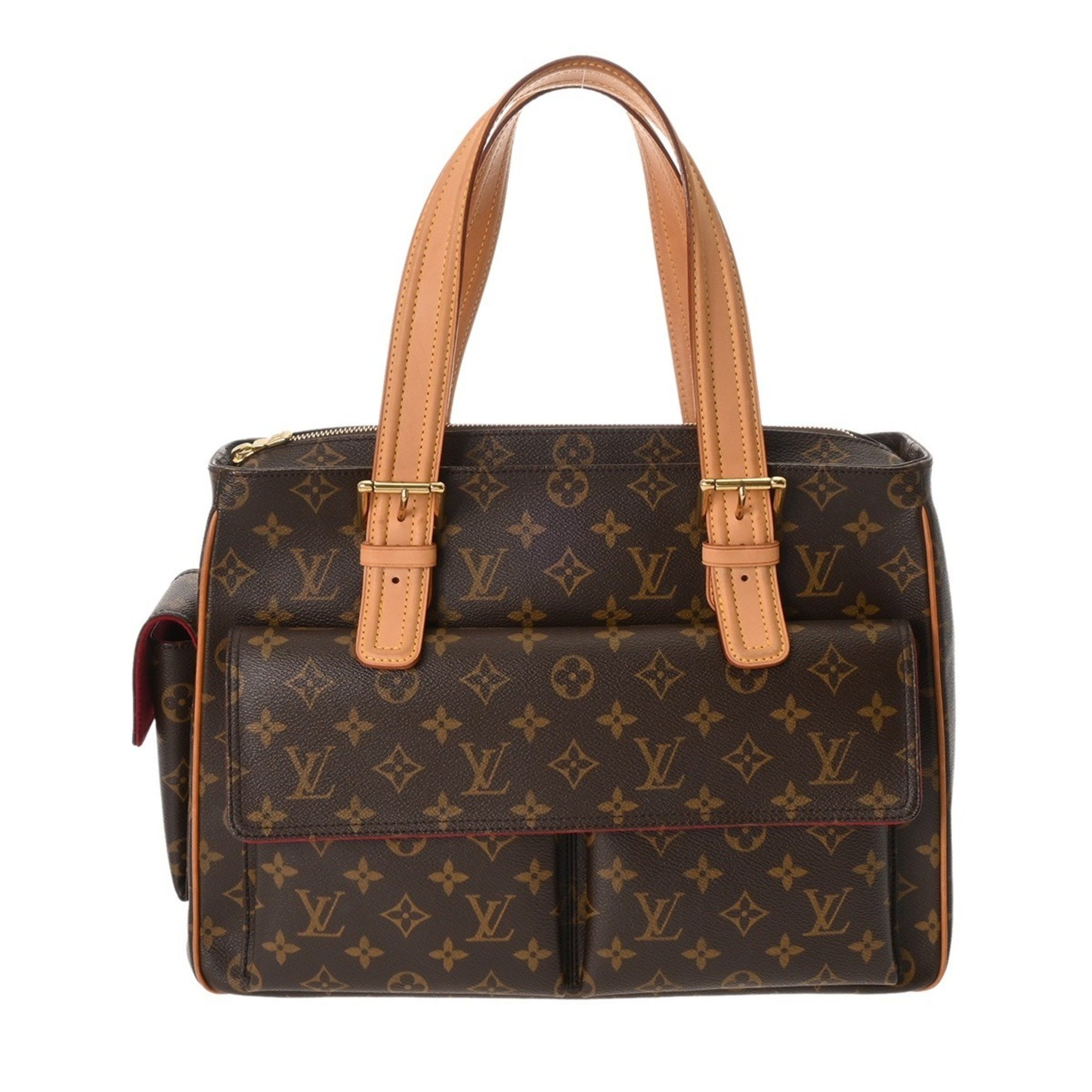 LOUIS VUITTON Monogram Multiplicite Brown Canvas Handbag