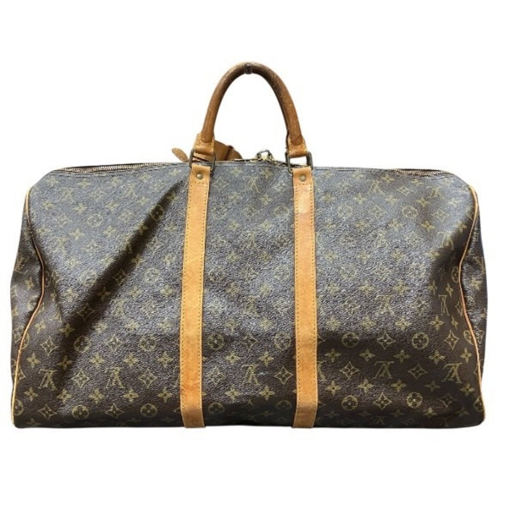 Louis Vuitton Monogram Keepall 55 Boston Bag