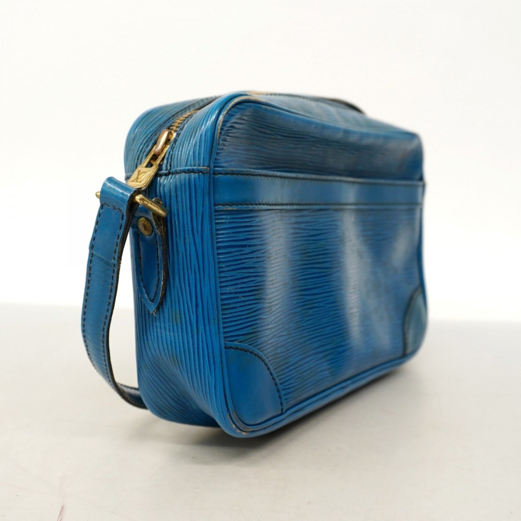 Louis Vuitton Epi Trocadero 24 Shoulder Bag Toledo Blue