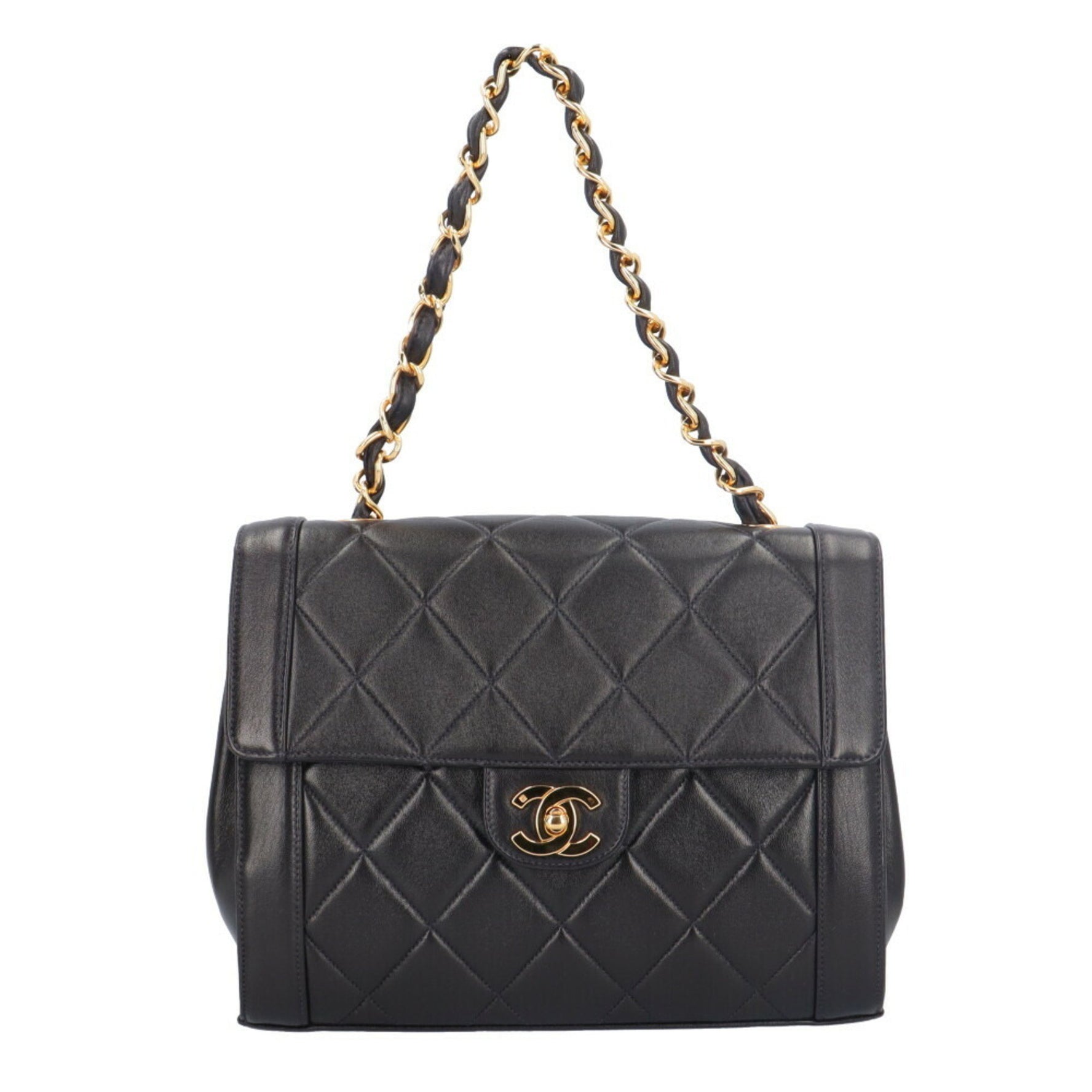 Chanel Matelasse Shoulder Bag, Leather, with Chain