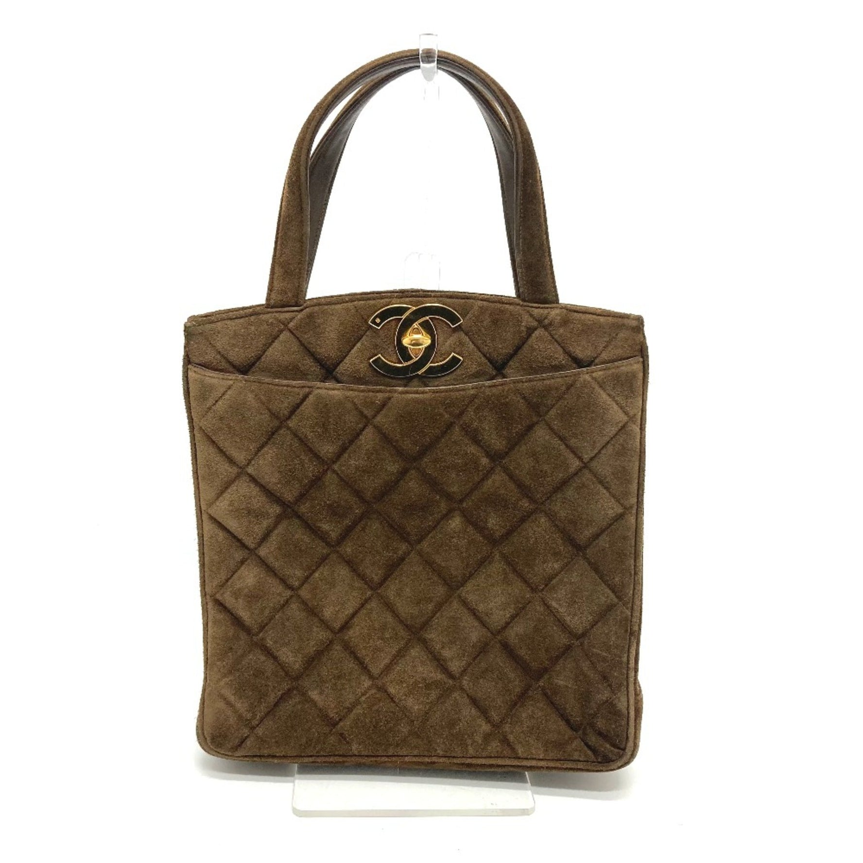 Chanel CCCC Mark Bag Vertical Tote Hand Bag Fashion Accessory Tote Bag GoldHardware
