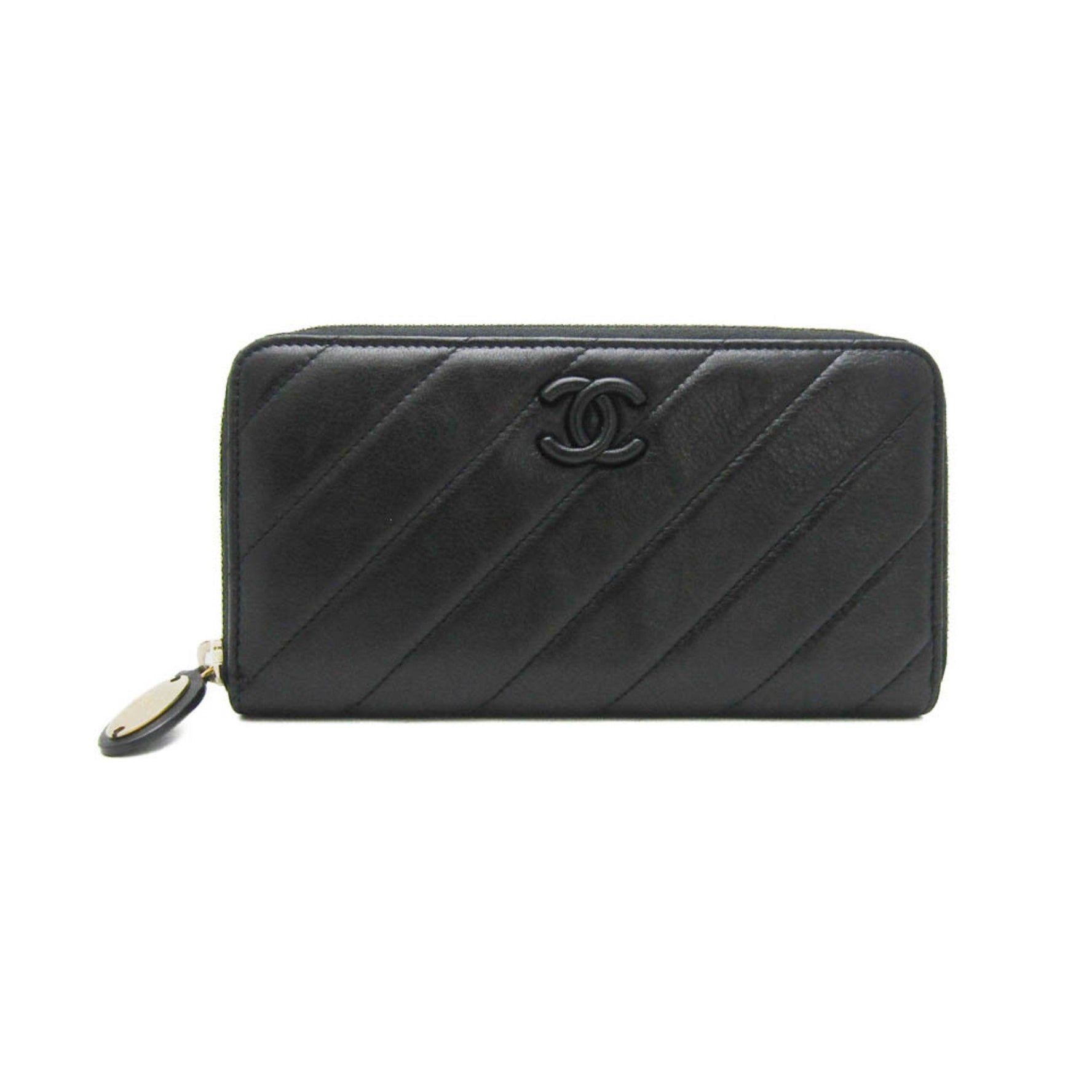 Chanel Lambskin Long Wallet (bi-fold)