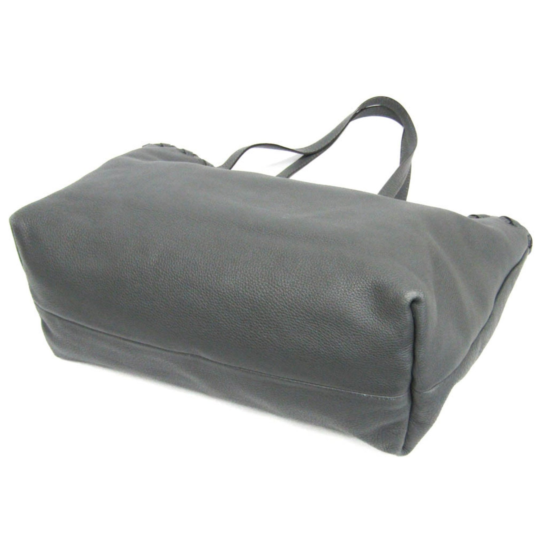 Gucci Bamboo Tassel Leather Tote Bag