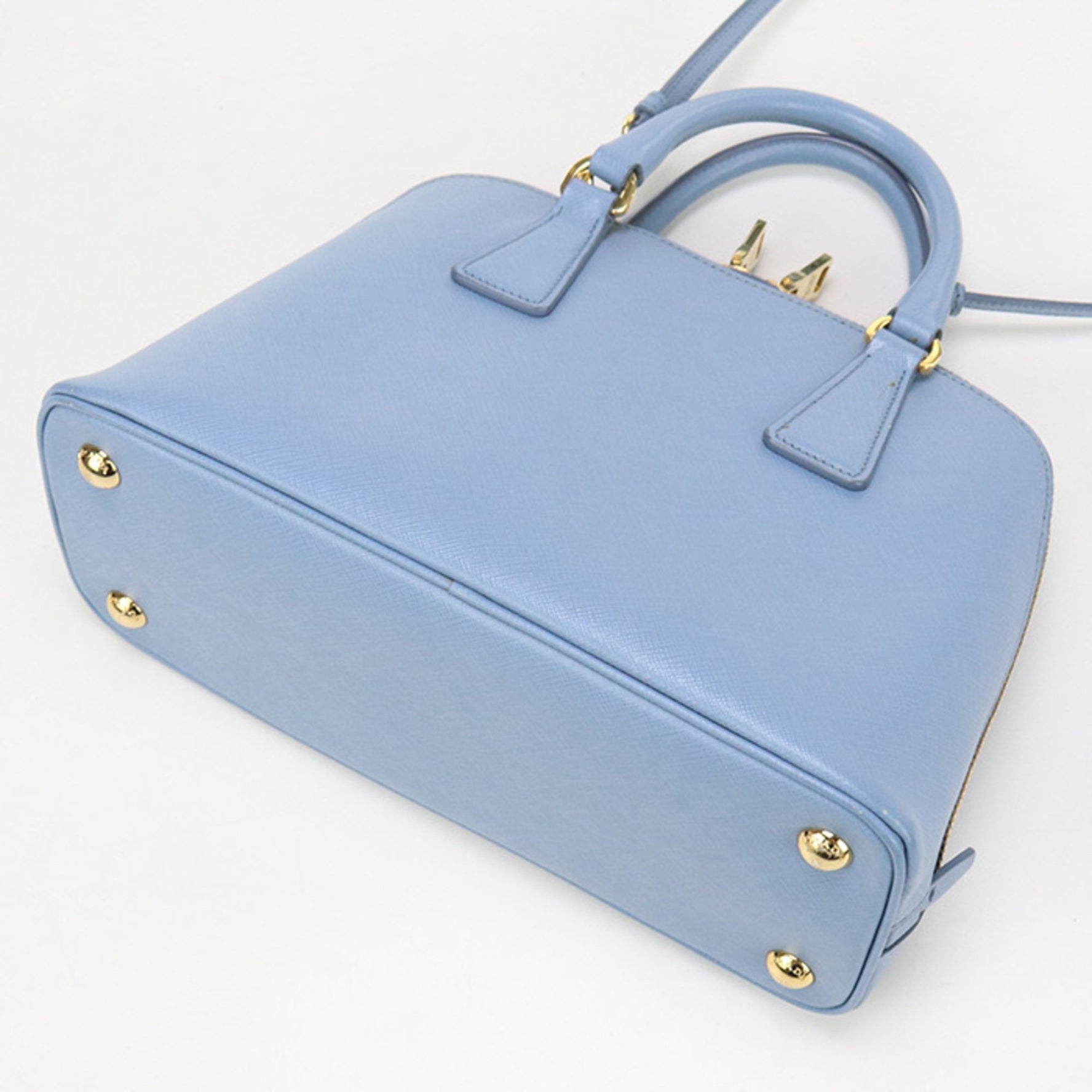 PRADA Handbag Saffiano Leather