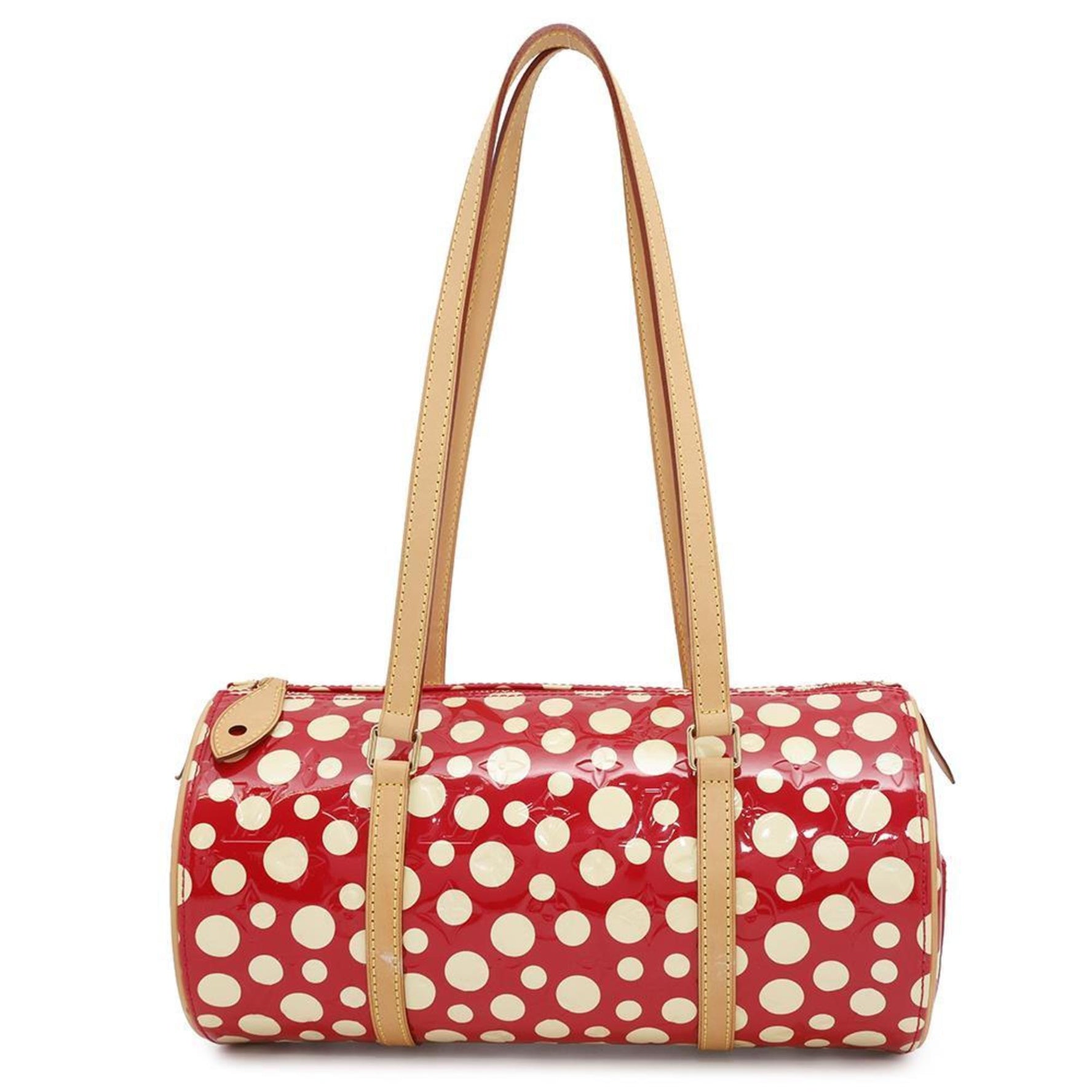 Louis Vuitton Shoulder Bag Monogram Vernis Dot Yayoi Kusama Papillon Collaboration