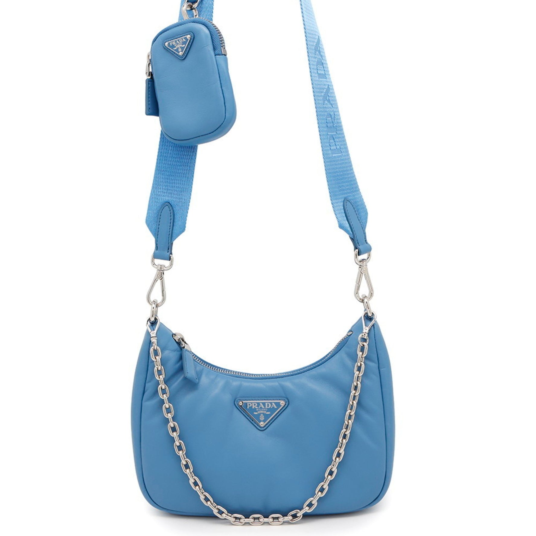Prada Re-Edition 2005 Leather Shoulder Bag 1BH204 PRADA 2-Way