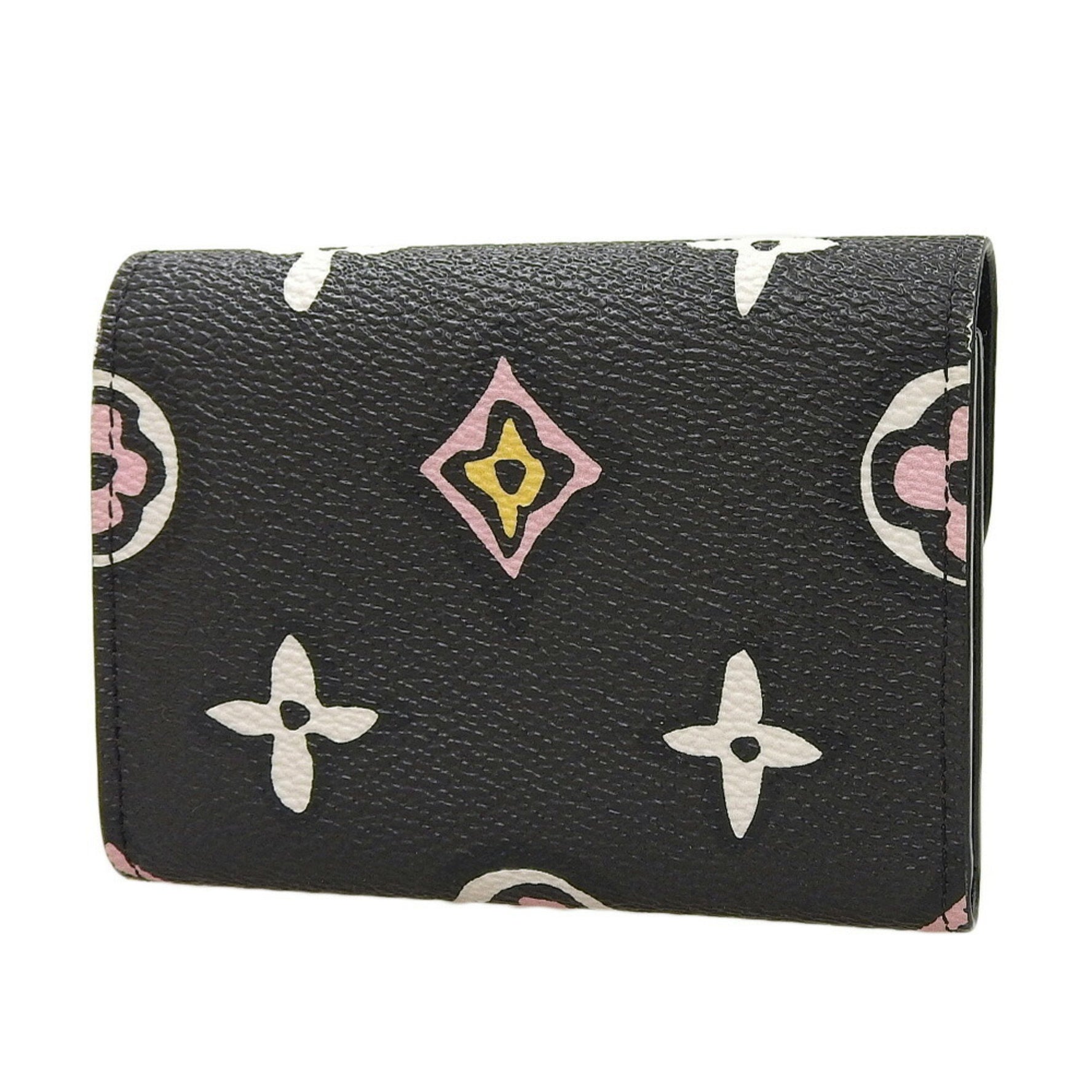 Louis Vuitton Monogram Wild at Heart Porto Monnaie Rosalie Coin Case