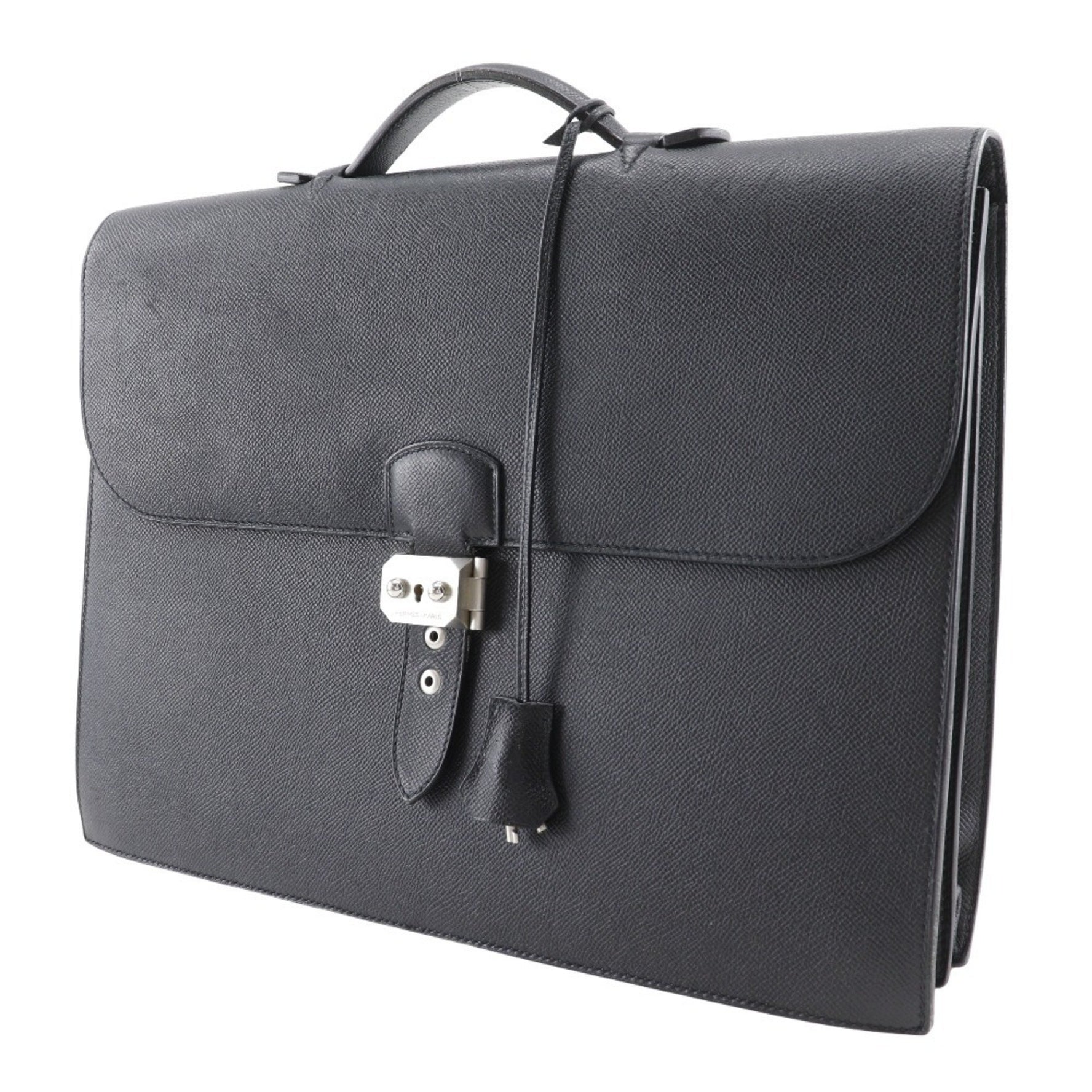 Hermes Sac Adepeche 38 Bag, Epsom leather, 2015, T-shaped snap lock, 38