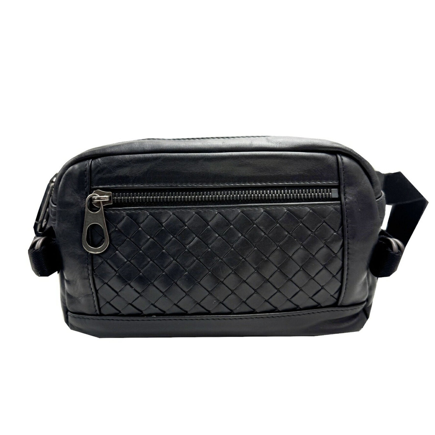 BOTTEGA VENETA Lambskin Waist Bag/Body Bag in Intrecciato