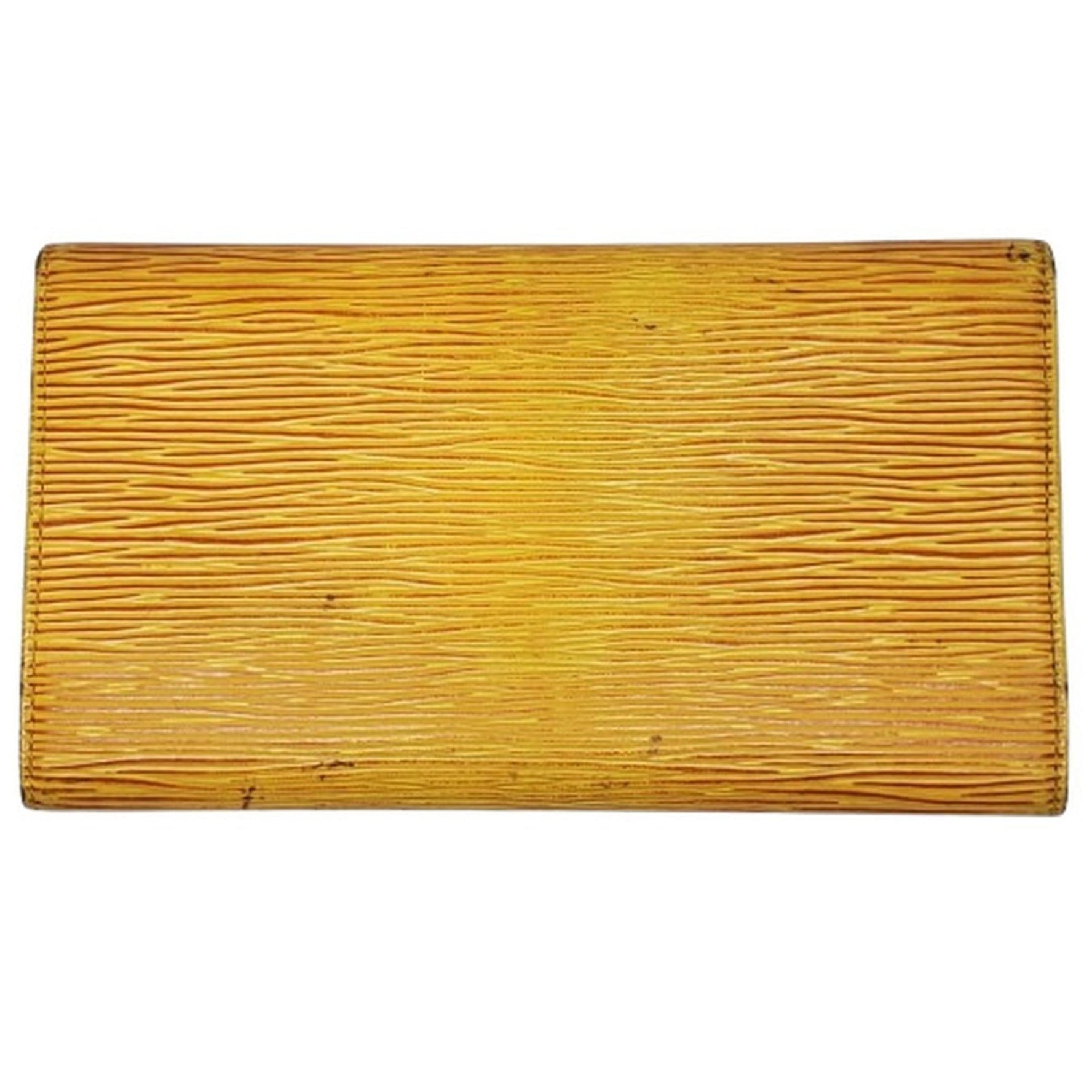 LOUIS VUITTON Porte Tresor International Epi Leather Bi-fold Long Wallet Kaizuka Store