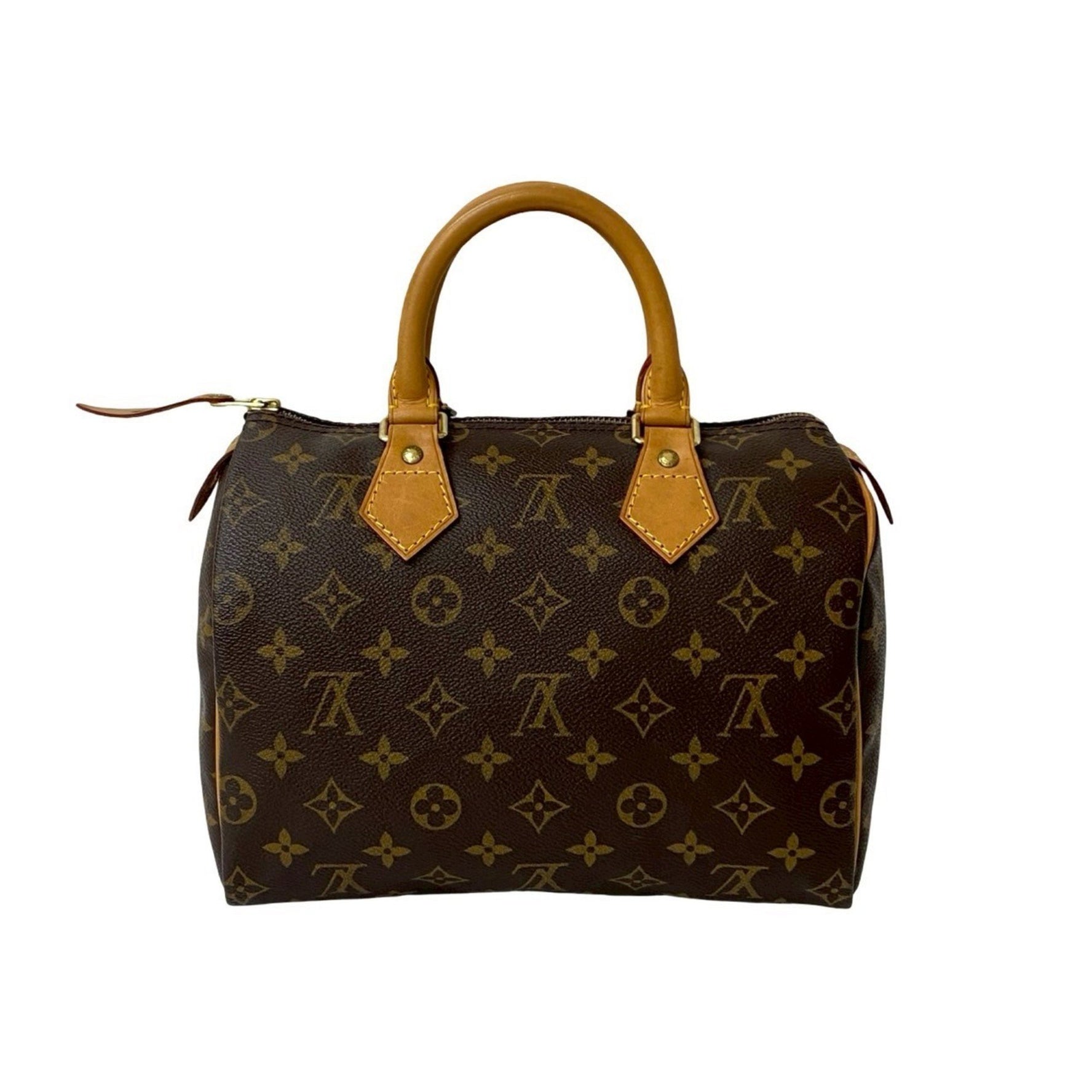 Louis Vuitton Speedy 25 Monogram Leather Handbag/Mini Boston Bag