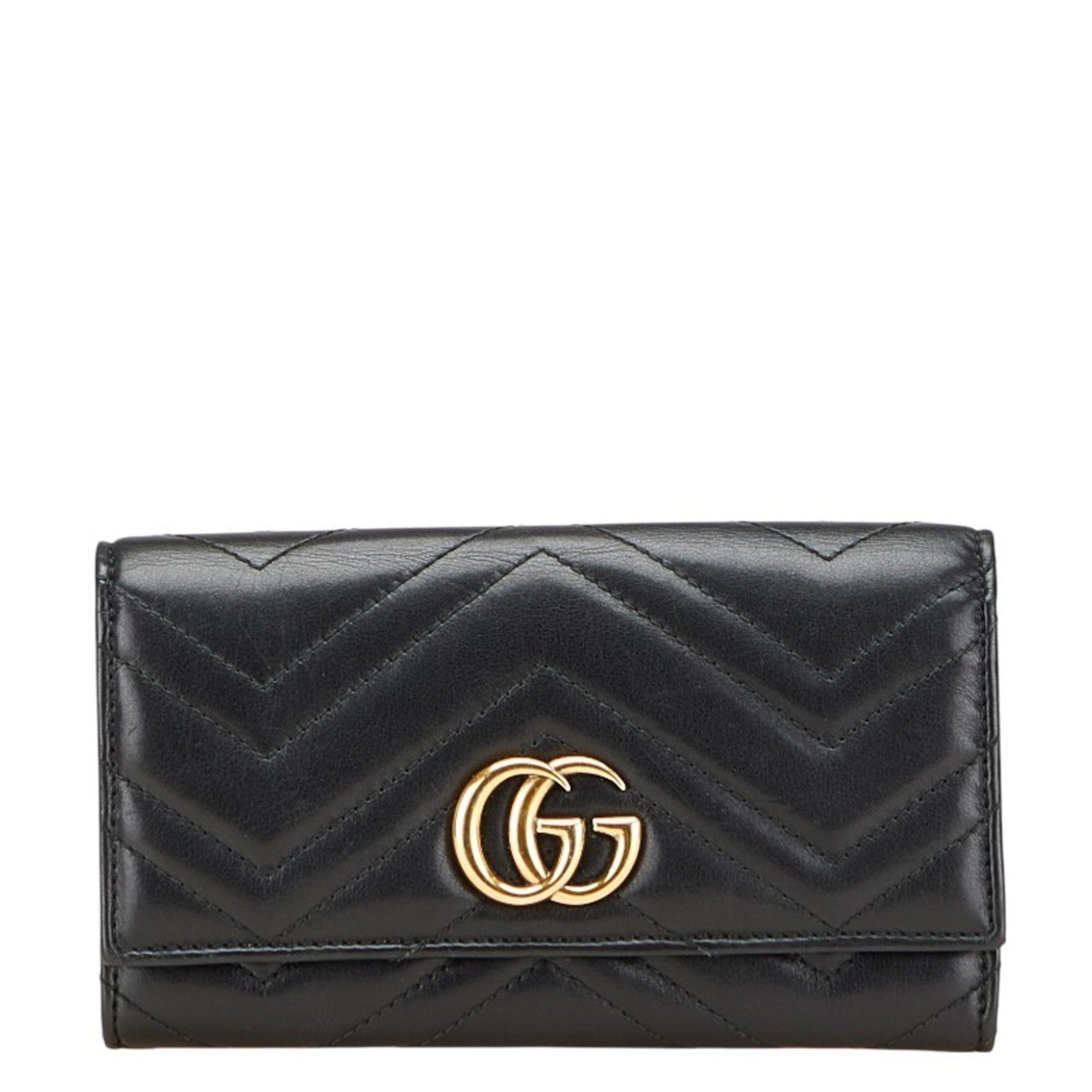 Gucci GG Marmont Long Wallet Leather