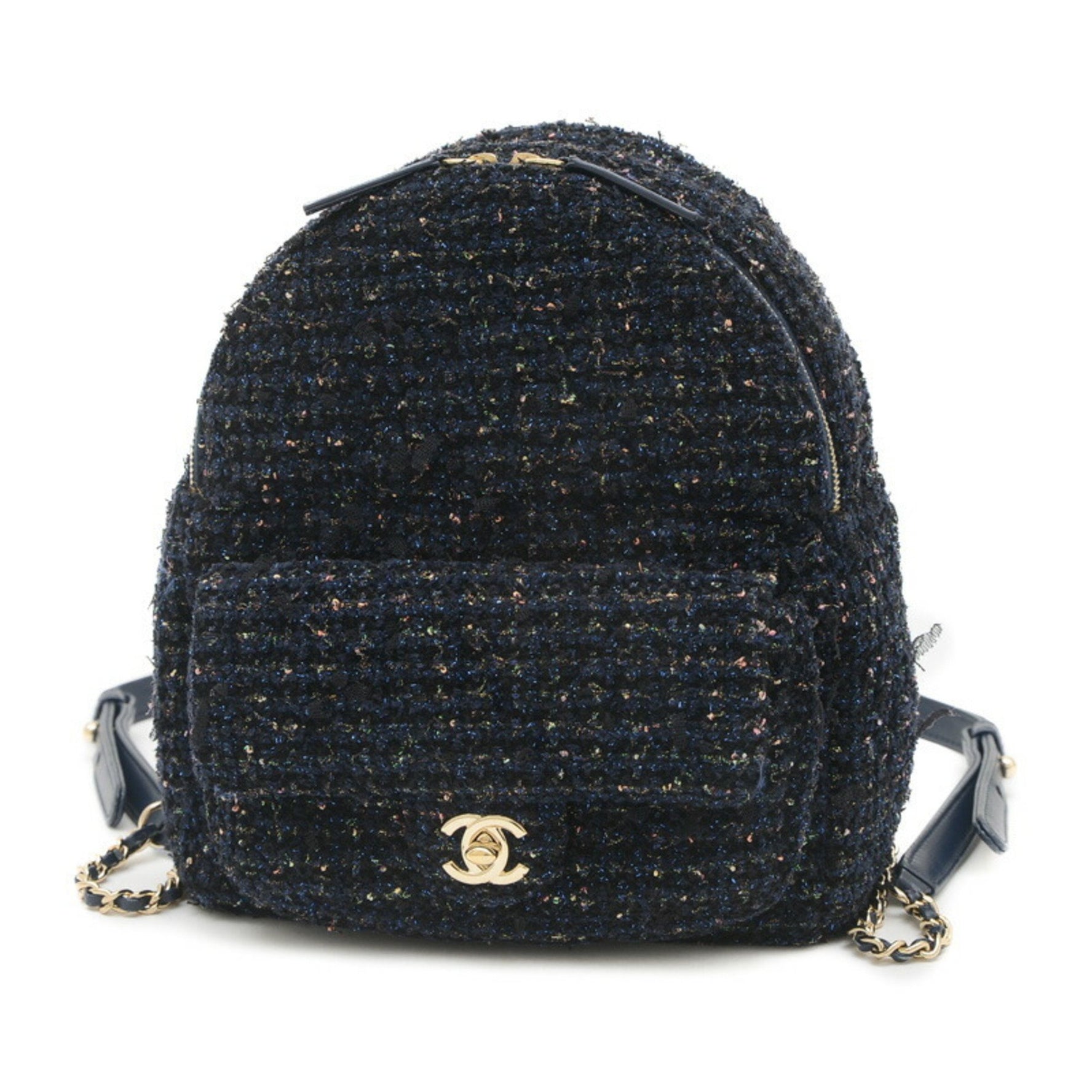 Chanel Tweed Backpack